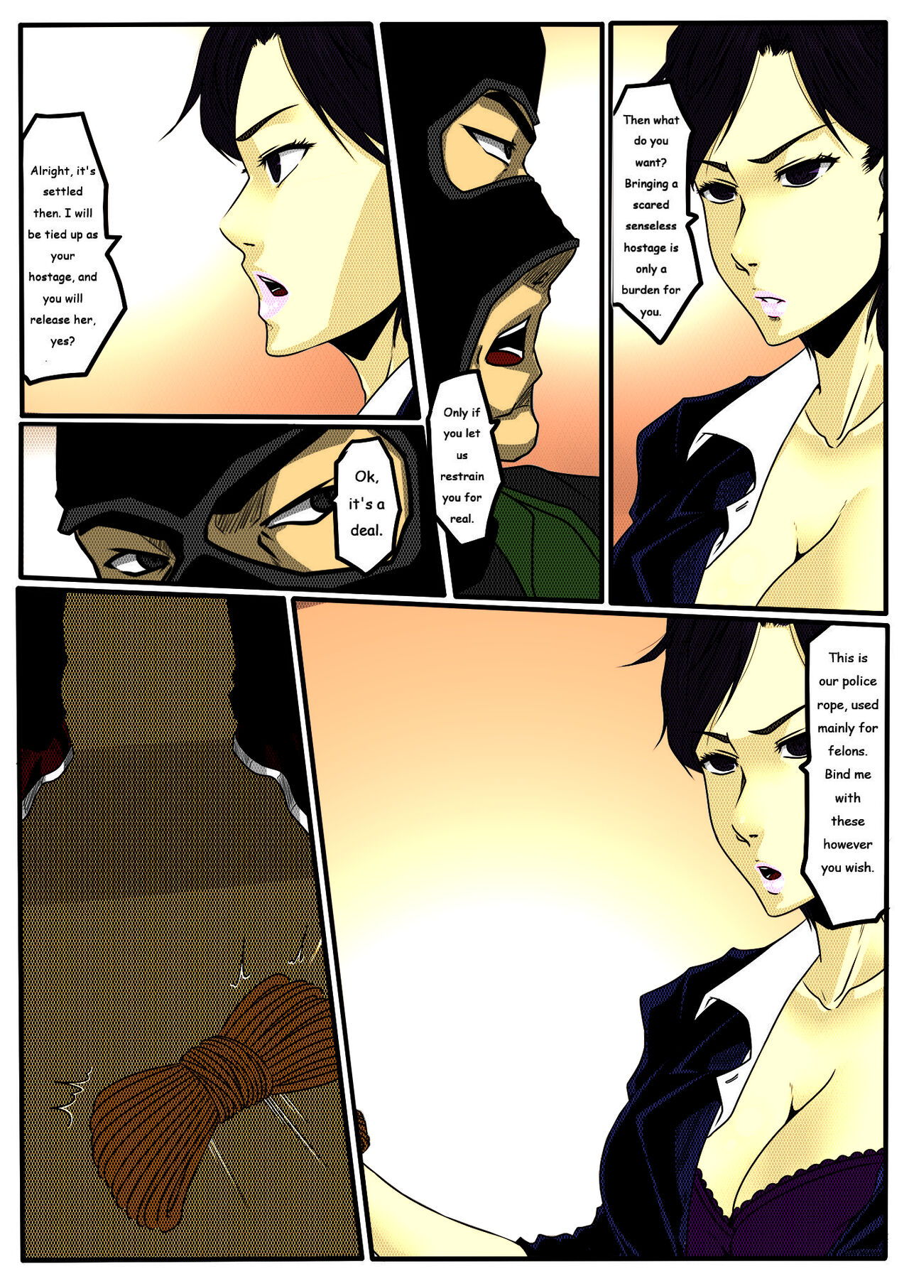 [GoDLeTTeR]Bondage Anecdote 002 - ENG(Colour) [alt version in comments] Page 10
