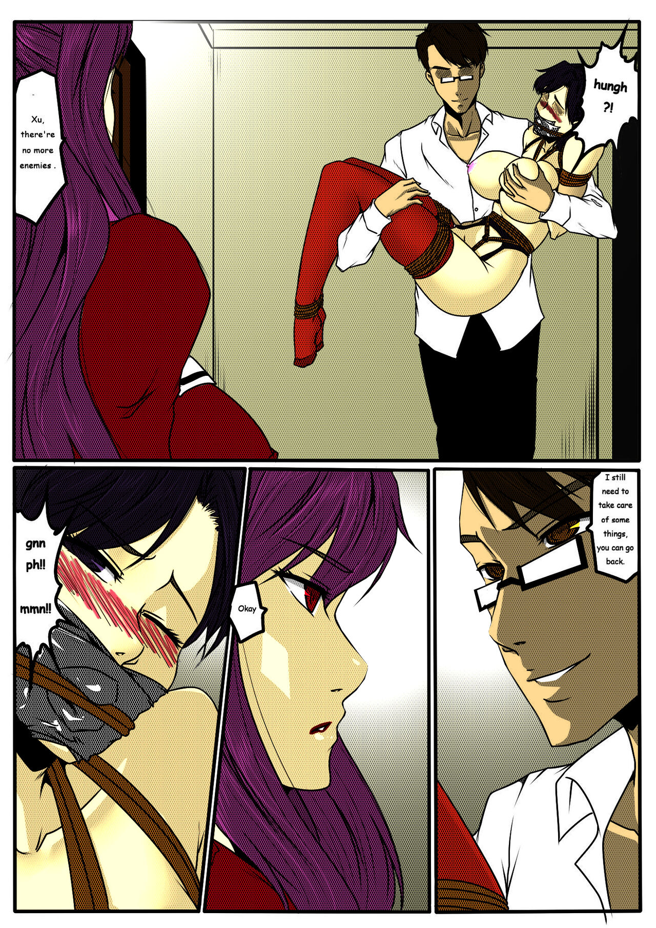 [GoDLeTTeR]Bondage Anecdote 002 - ENG(Colour) [alt version in comments] Page 33