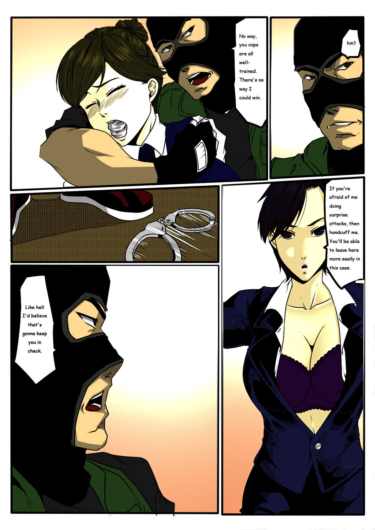 [GoDLeTTeR]Bondage Anecdote 002 - ENG(Colour) [alt version in comments] Page 9