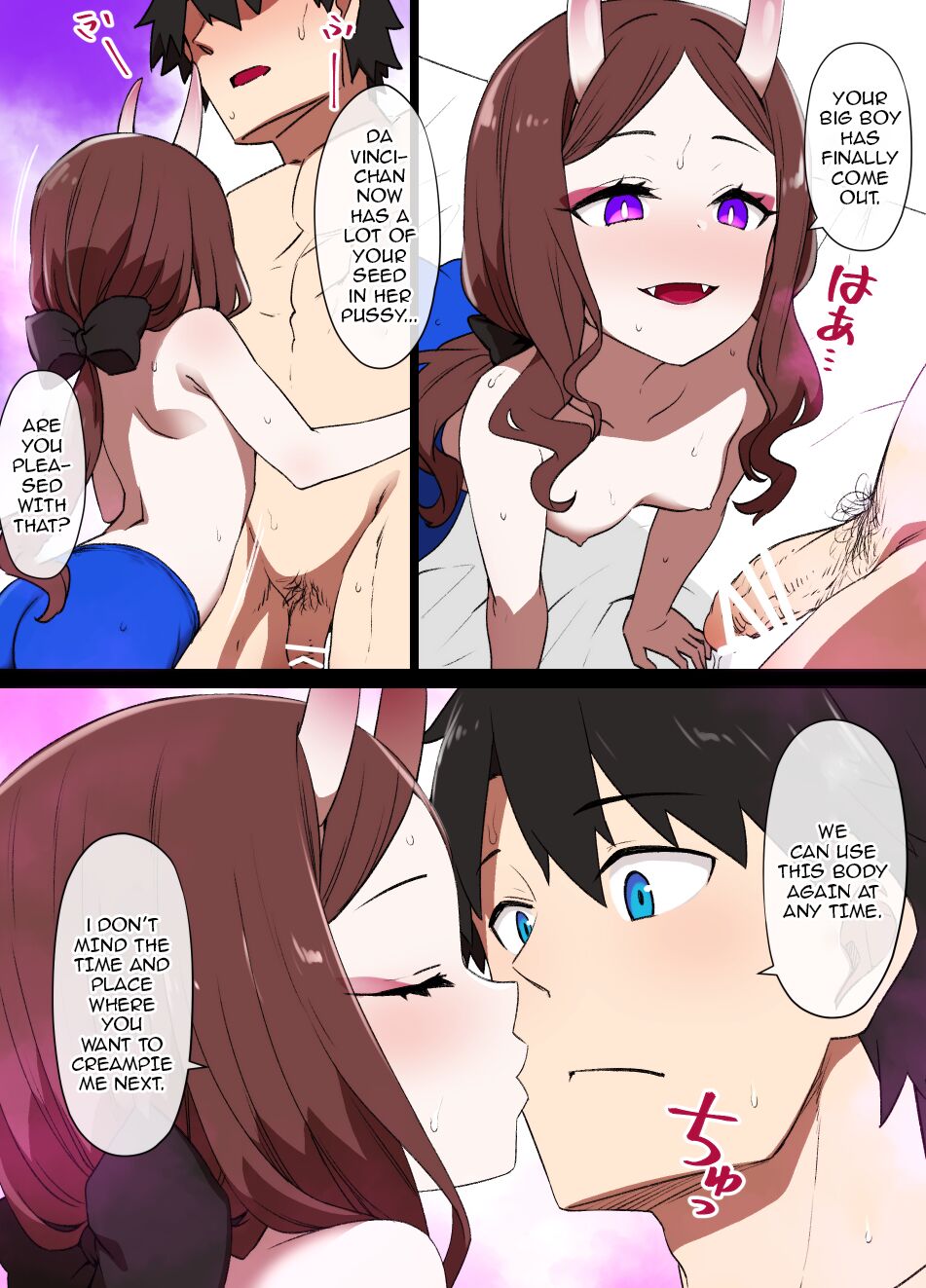 [Kusayarou]FGO Shuten Douji x Da Vinci Hyoui Manga | FGO Shuten-Doji x Da Vinci possession manga(Fate/Grand Order) [English] Page 6
