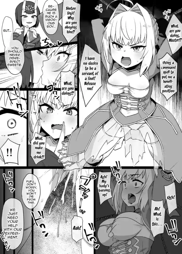 [Kusayarou]FGO Shuten Douji x Nero Hyoui Manga |  FGO Shuten Doji x Nero Possession Manga(Fate/Grand Order) [English]