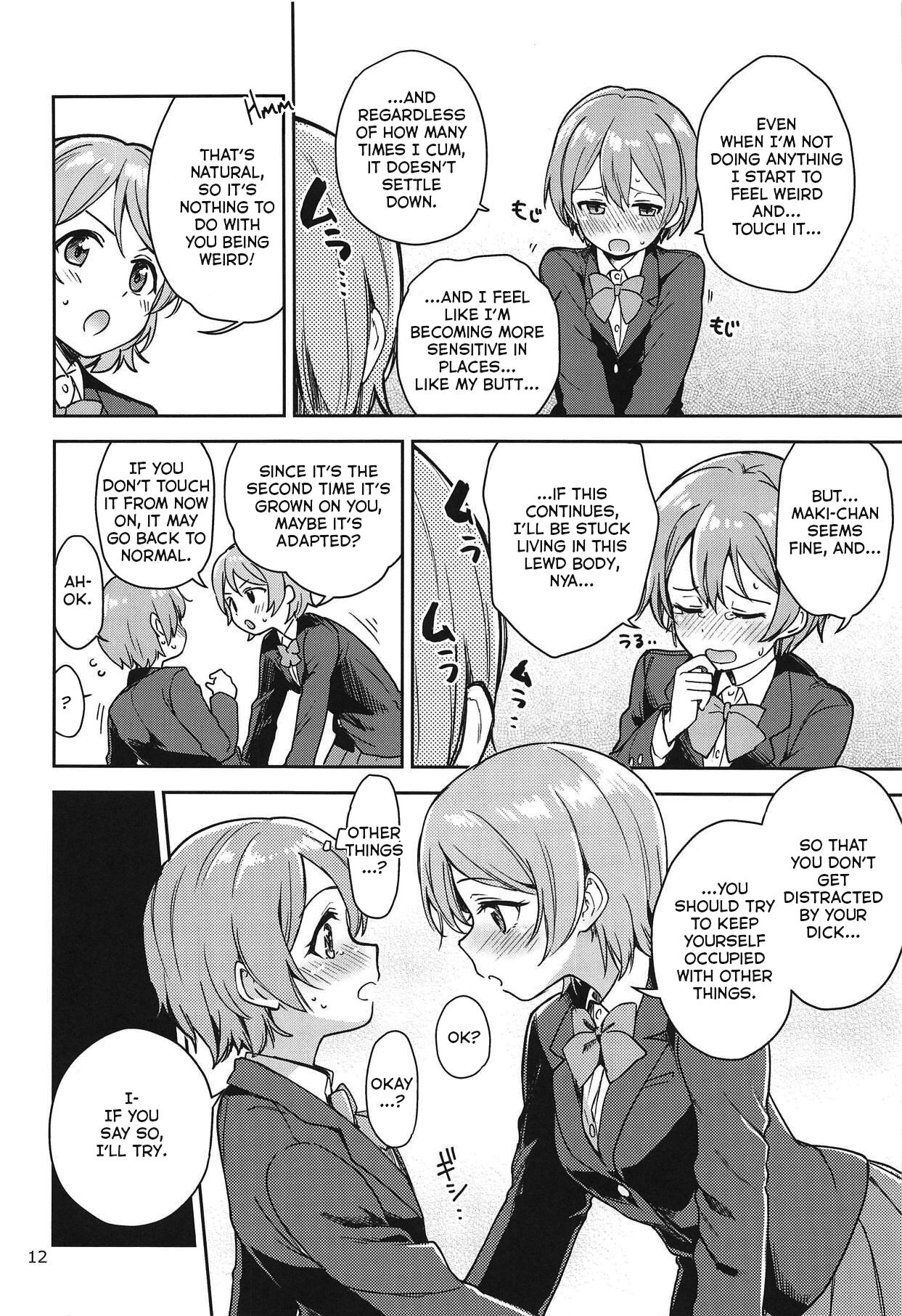 (C95) [Kurocan (Itsuki Kuro)]Rin no Mondai Zoufukuchuu!(Love Live!) [English] [nemuiTL] Page 11