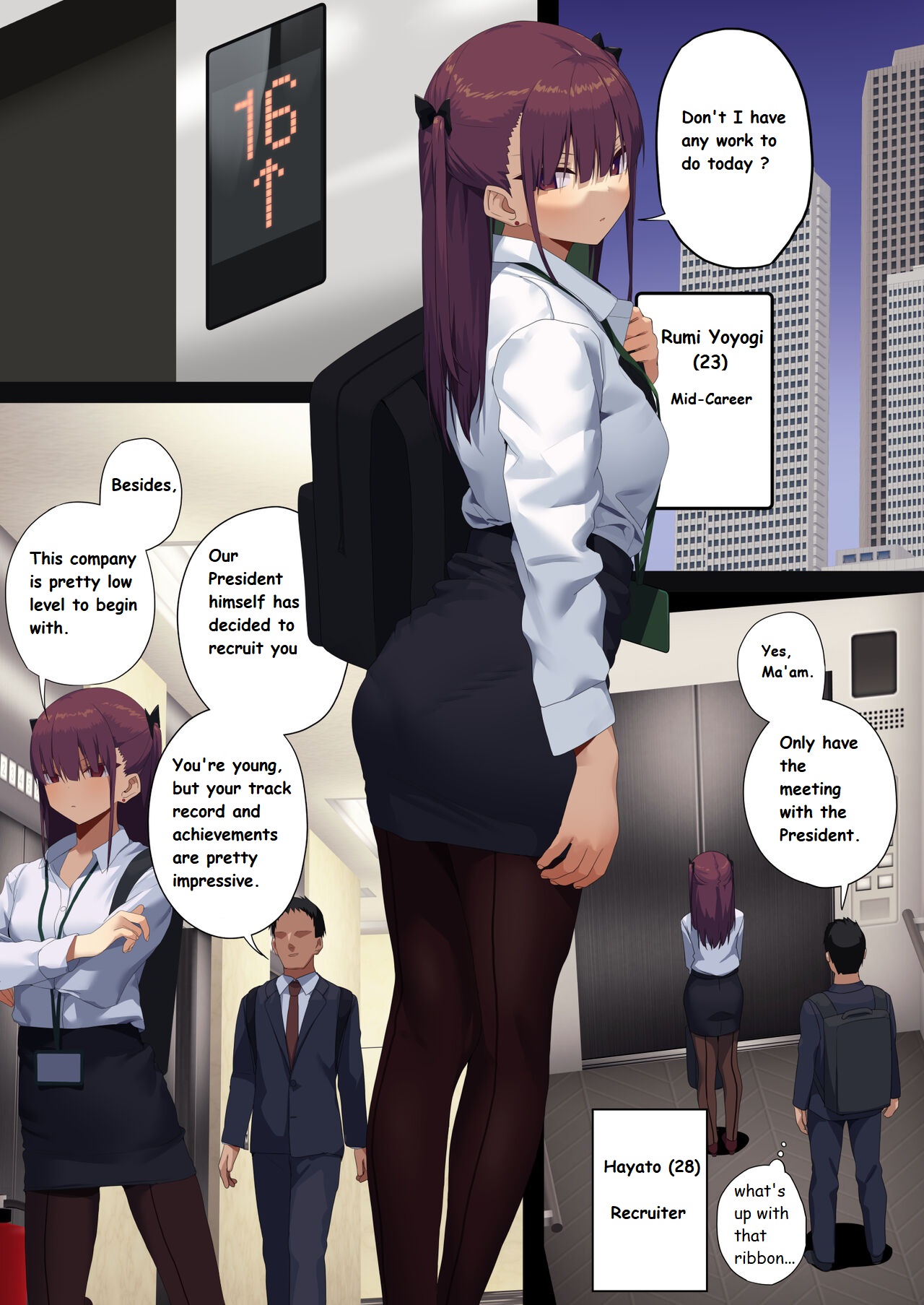 [Tokyo Prominence Tomato]Business Sex Manner Sex Nashi Massage Hen[English] Page 2