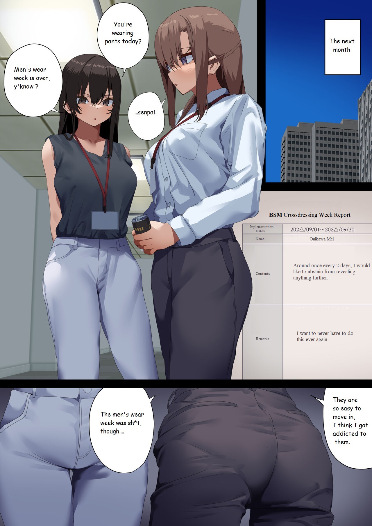 [Tokyo Prominence Tomato]Business Sex Manner Dannsou Shukann Anal Special Onikawa Hen[English] Page 35