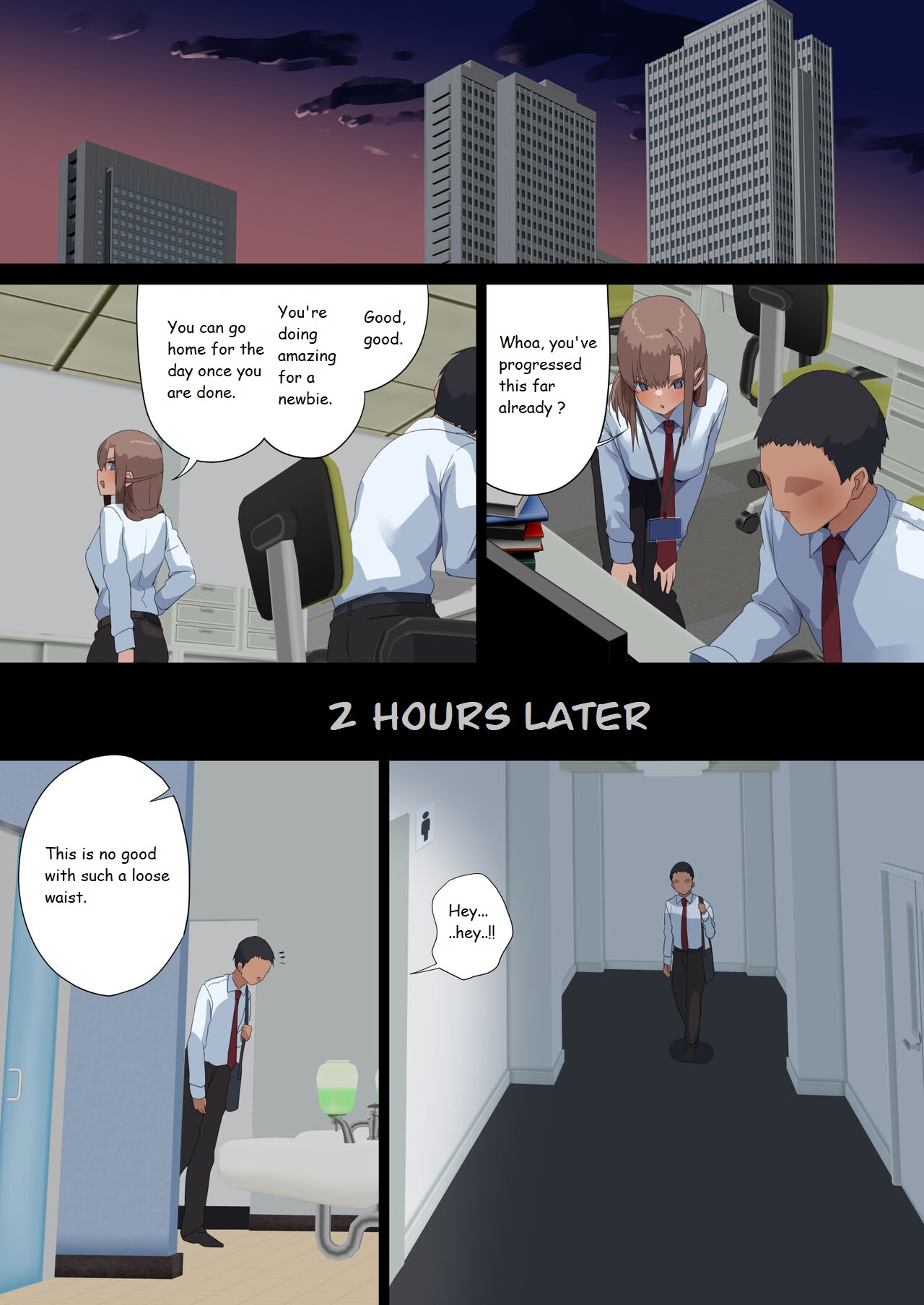[Tokyo Prominence Tomato]Business Sex Manner Dannsou Shukann Anal Special Onikawa Hen[English] Page 6