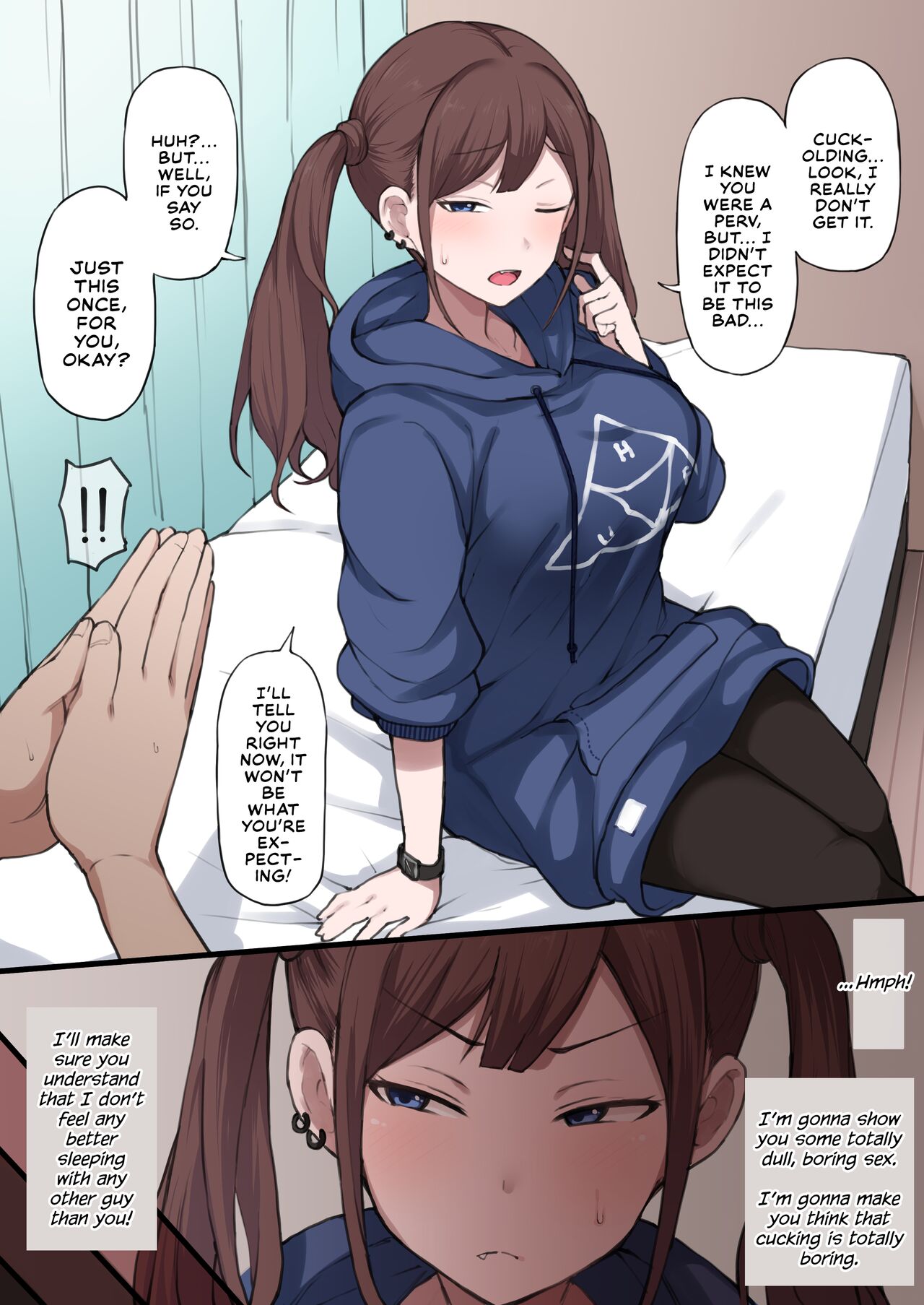 [Doushia (Terasu MC)]Boku no Netorase Seiheki ni Tsukiatte kureru Kanojo | A Girlfriend Who Plays Along with My Cuckold Fetish + Prequel[English] [Defan752 & Tekkamaki] [Digital] Page 3