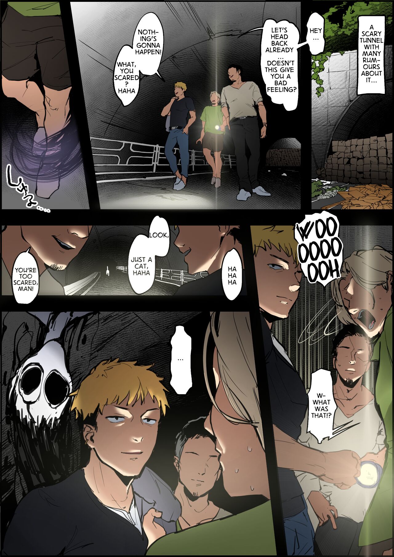 [Poriuretan]Shinrei Spot de Iki Tougou | Finding Company in a Haunted Place[English] [Colorized] [SPDSD] Page 1