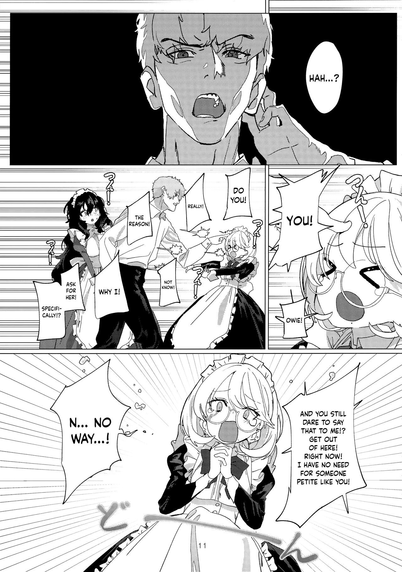 (C101) [Durakuna (Drontabi)]Dame Maid wa Bochama no OnaPet | Useless Maid is Young Master's Pet[English] Page 10