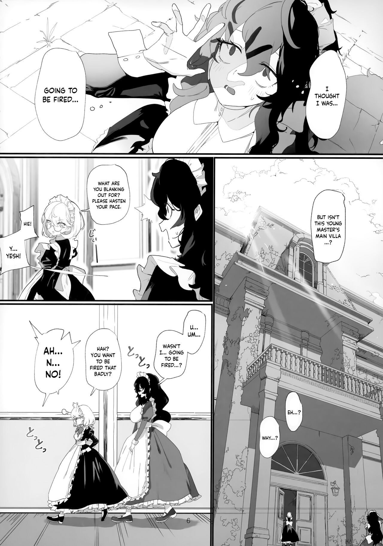 (C101) [Durakuna (Drontabi)]Dame Maid wa Bochama no OnaPet | Useless Maid is Young Master's Pet[English] Page 5