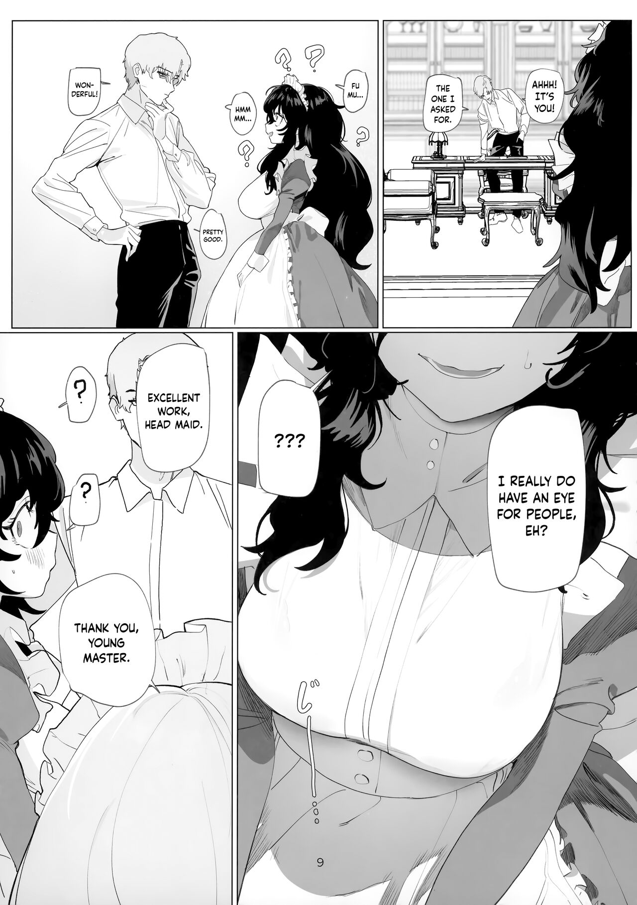 (C101) [Durakuna (Drontabi)]Dame Maid wa Bochama no OnaPet | Useless Maid is Young Master's Pet[English] Page 8