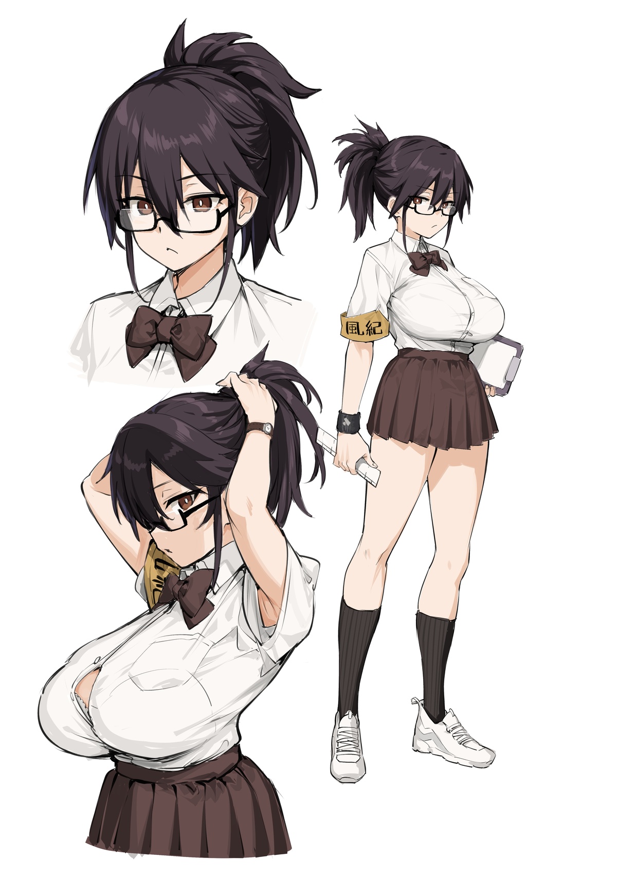 [TRY]Atarashii Fuuki Iinchou wa Mune ga Ookii to Iu Uwasa ga Aru | Rumor Has It That The New Chairman of Disciplinary Committee Has Huge Breasts.[English] [Decensored] [Ongoing] Page 6