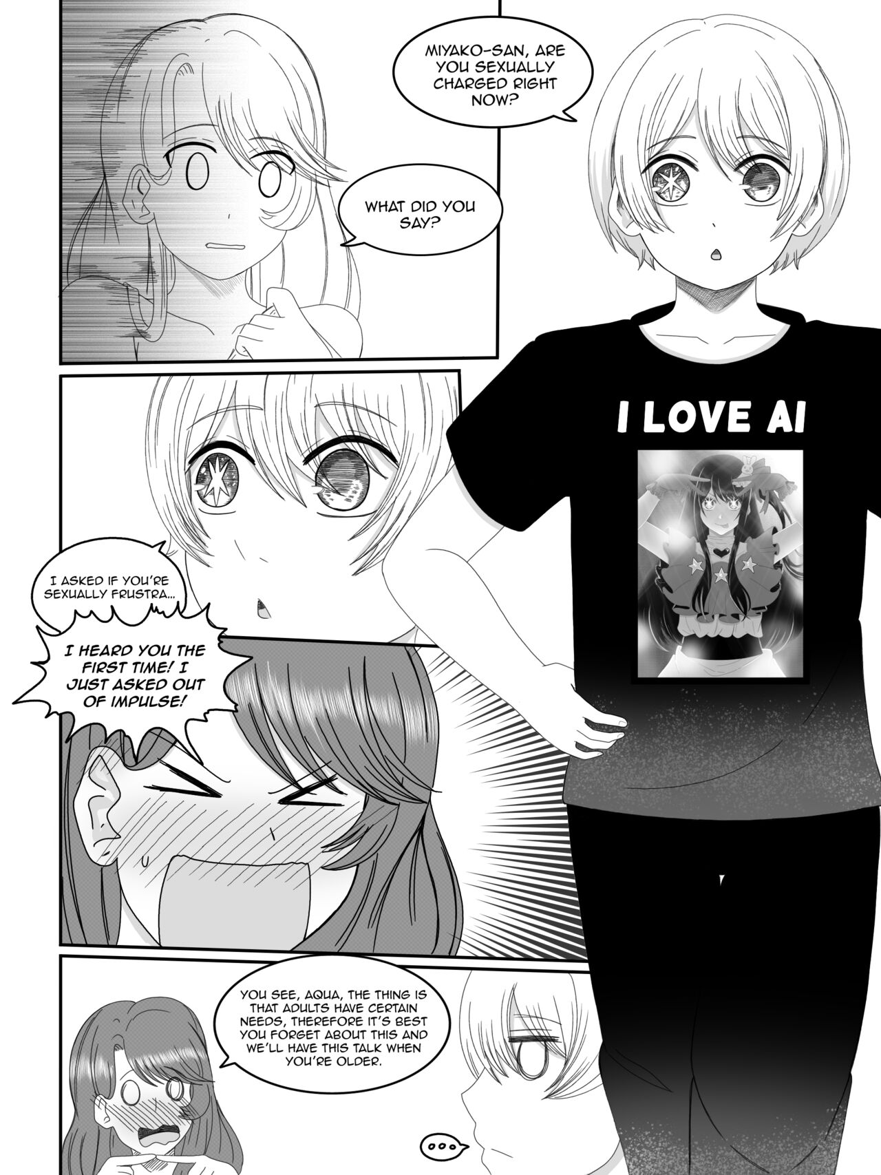 [Hiki]Miyako x Aqua(Oshi no Ko) [English] (The NekoMancers) Page 10