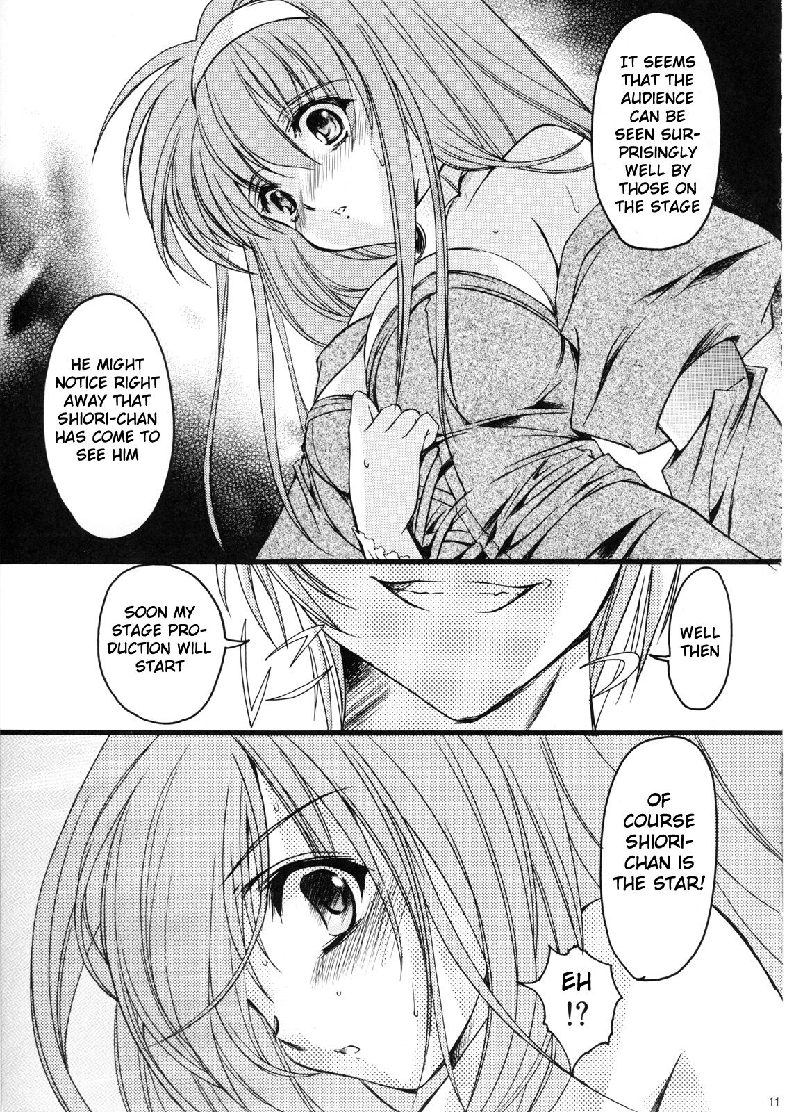 (C74)[HIGH RISK REVOLUTION (Aizawa Hiroshi)]Shiori Volume - 15 - Deflowered at masquerade(Tokimeki Memorial) [English] [uanime5] Page 10