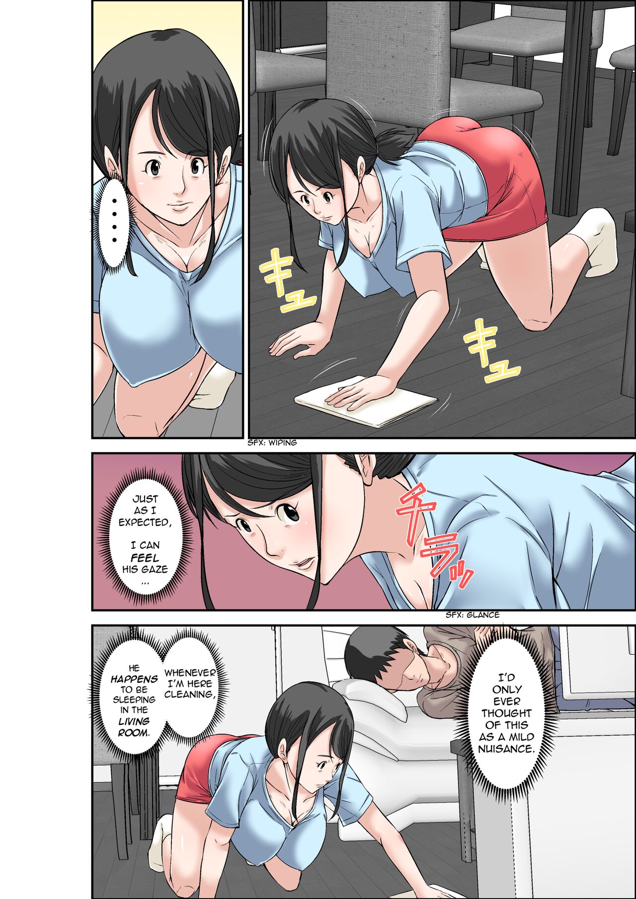 [Hoyoyodou]Musuko no Kyokon no Toriko ni Natte Shimatta Chou Binkan Taishitsu no Okaa-san | A Hypersensitive Mom Gets Addicted to Her Son's Big Cock[English] [incogna777] Page 16