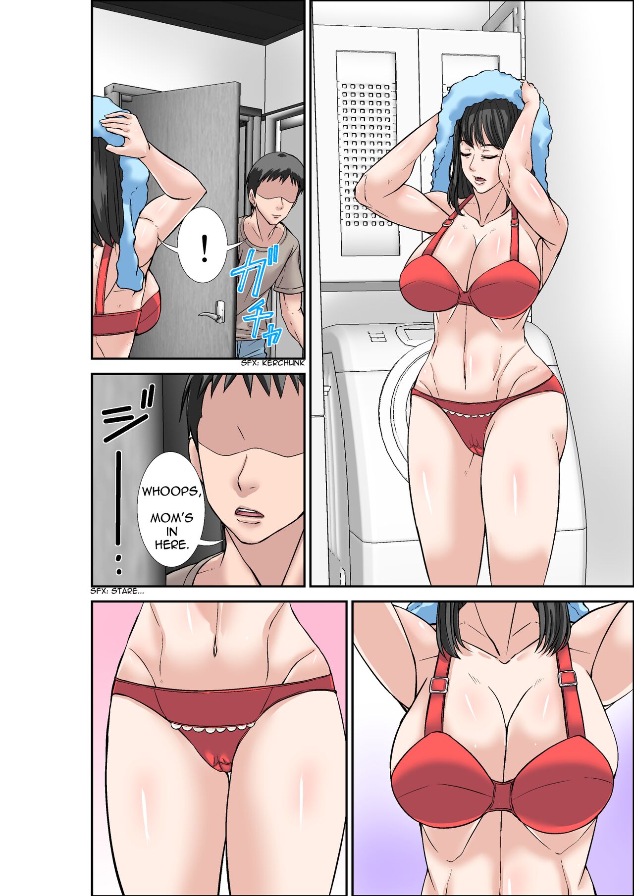 [Hoyoyodou]Musuko no Kyokon no Toriko ni Natte Shimatta Chou Binkan Taishitsu no Okaa-san | A Hypersensitive Mom Gets Addicted to Her Son's Big Cock[English] [incogna777] Page 18