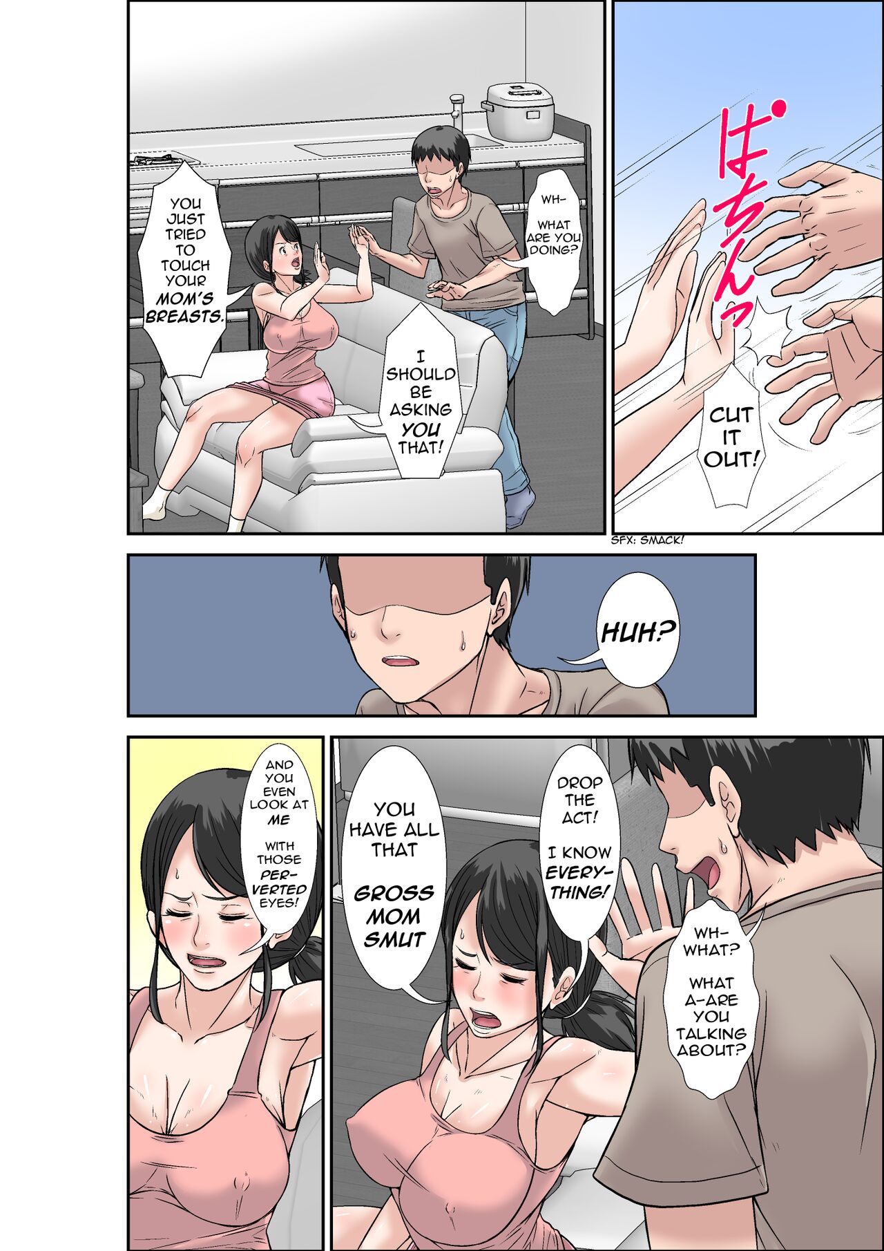 [Hoyoyodou]Musuko no Kyokon no Toriko ni Natte Shimatta Chou Binkan Taishitsu no Okaa-san | A Hypersensitive Mom Gets Addicted to Her Son's Big Cock[English] [incogna777] Page 24