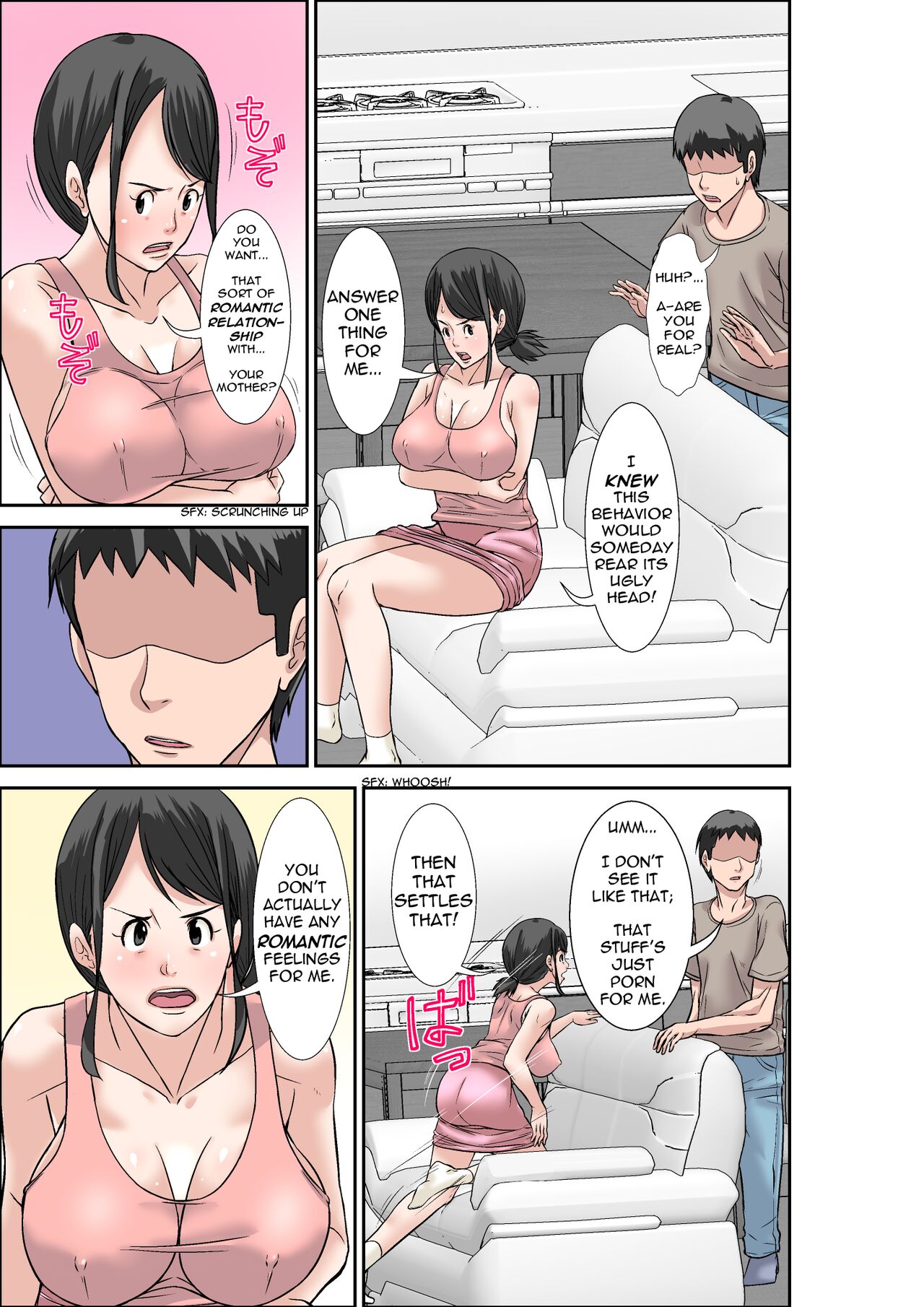 [Hoyoyodou]Musuko no Kyokon no Toriko ni Natte Shimatta Chou Binkan Taishitsu no Okaa-san | A Hypersensitive Mom Gets Addicted to Her Son's Big Cock[English] [incogna777] Page 25