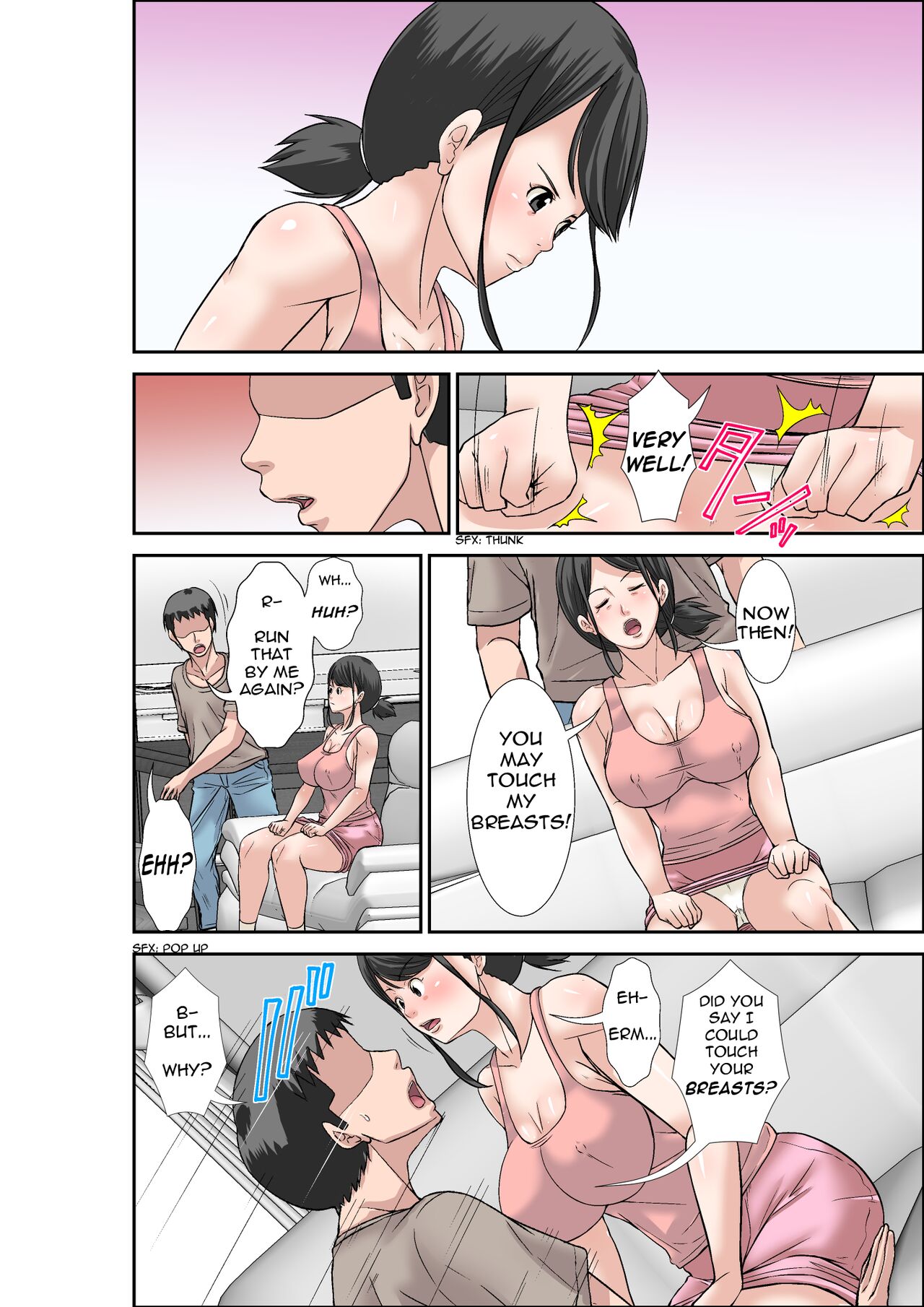 [Hoyoyodou]Musuko no Kyokon no Toriko ni Natte Shimatta Chou Binkan Taishitsu no Okaa-san | A Hypersensitive Mom Gets Addicted to Her Son's Big Cock[English] [incogna777] Page 26
