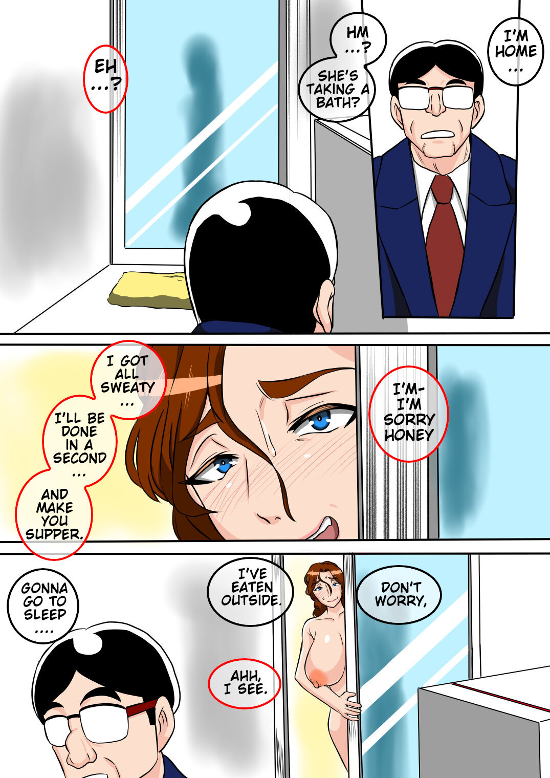 [Karakuri Korokke]Ofukuro no Seishidou o Uketemitara | What if My Mother Tried Giving Me Sex Lessons?[English] Page 26