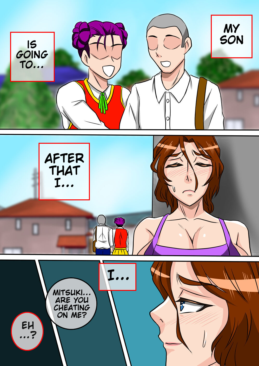 [Karakuri Korokke]Ofukuro no Seishidou o Uketemitara | What if My Mother Tried Giving Me Sex Lessons?[English] Page 30