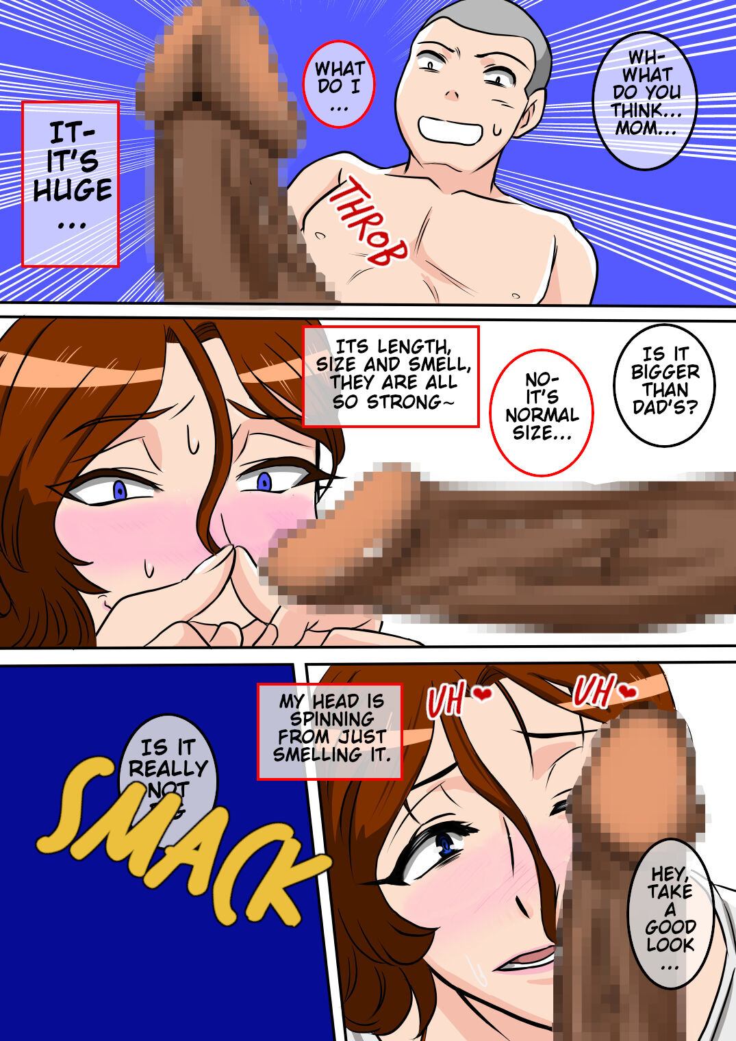 [Karakuri Korokke]Ofukuro no Seishidou o Uketemitara | What if My Mother Tried Giving Me Sex Lessons?[English] Page 5