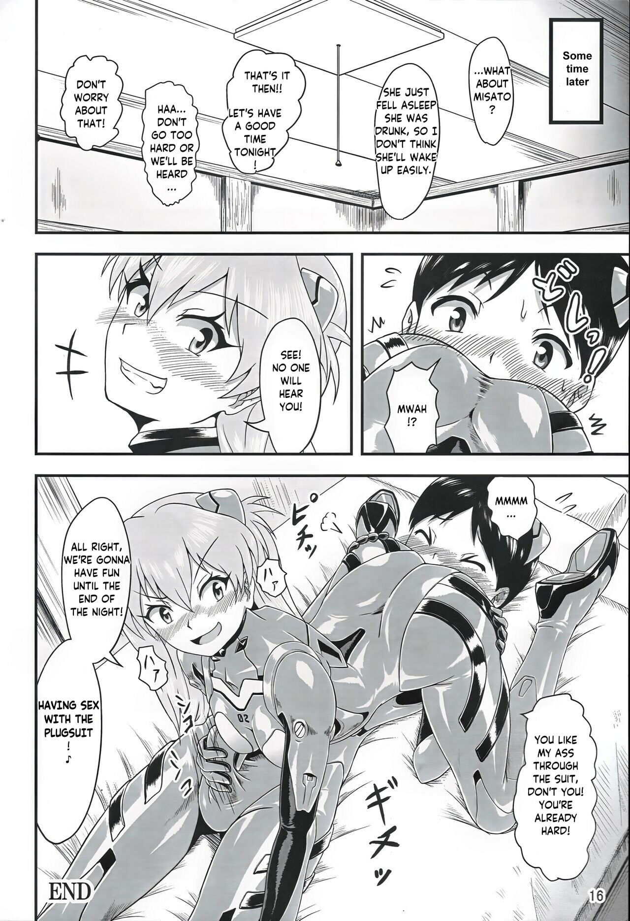 (Pitaket) [Isurusdo (Aozame Takao)]Plugsuit Josou ja Nai to...! RED | Is that plugsuit cross-dressing...!?(Neon Genesis Evangelion) [English] [KM_42] Page 15