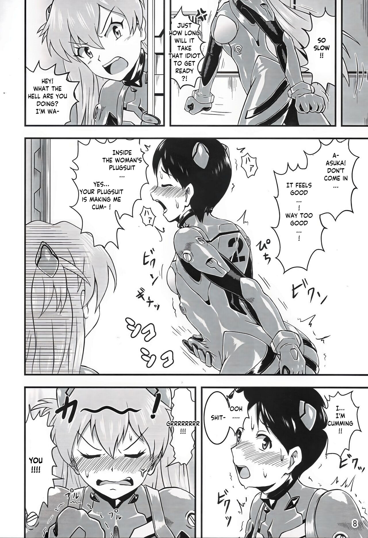 (Pitaket) [Isurusdo (Aozame Takao)]Plugsuit Josou ja Nai to...! RED | Is that plugsuit cross-dressing...!?(Neon Genesis Evangelion) [English] [KM_42] Page 7