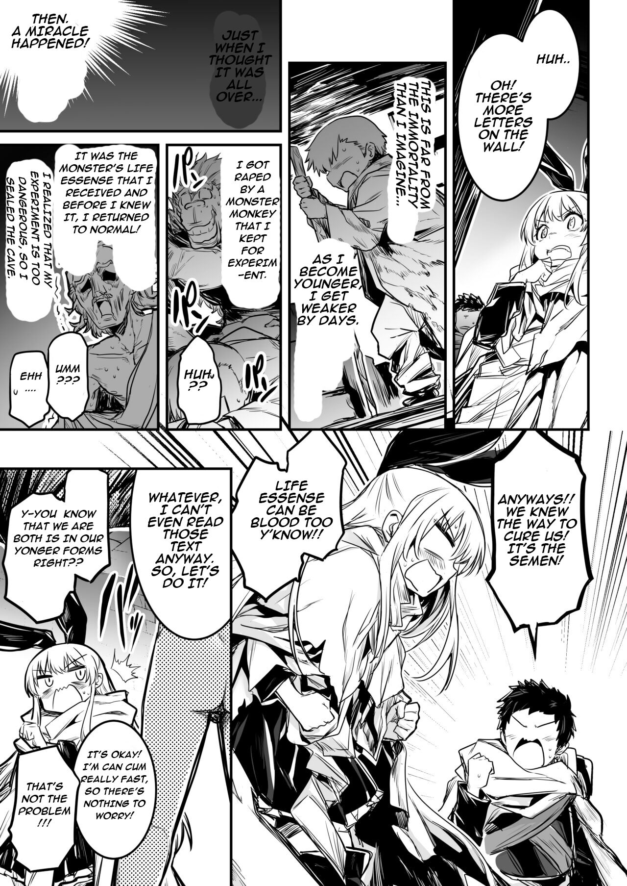 [Shigure Ebi (LeftHand)]Boukensha-chan to Ecchi na Bouken 1 | Adventurer-Chan's Lewd Adventure! Vol.1[English] [Digital] Page 100