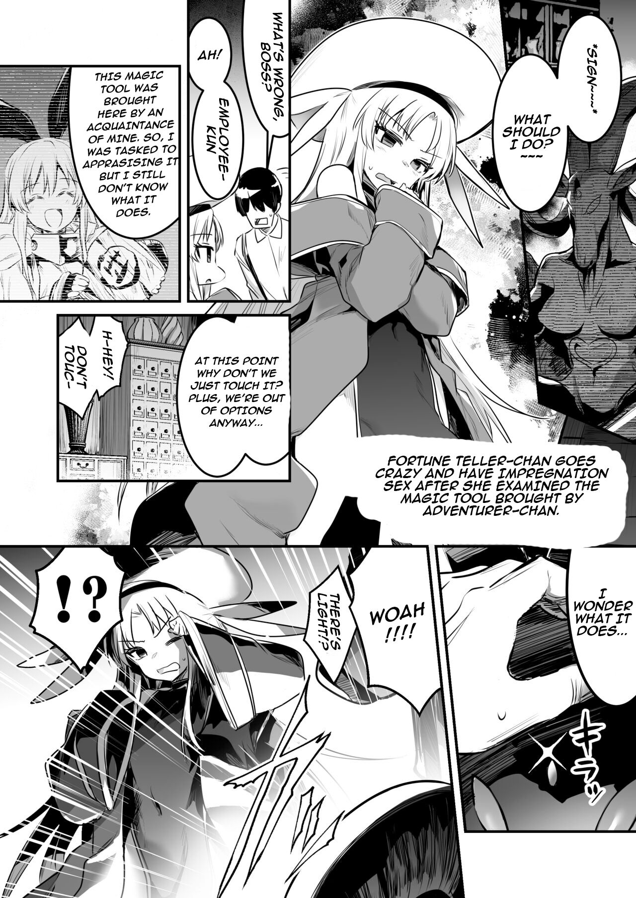 [Shigure Ebi (LeftHand)]Boukensha-chan to Ecchi na Bouken 1 | Adventurer-Chan's Lewd Adventure! Vol.1[English] [Digital] Page 117