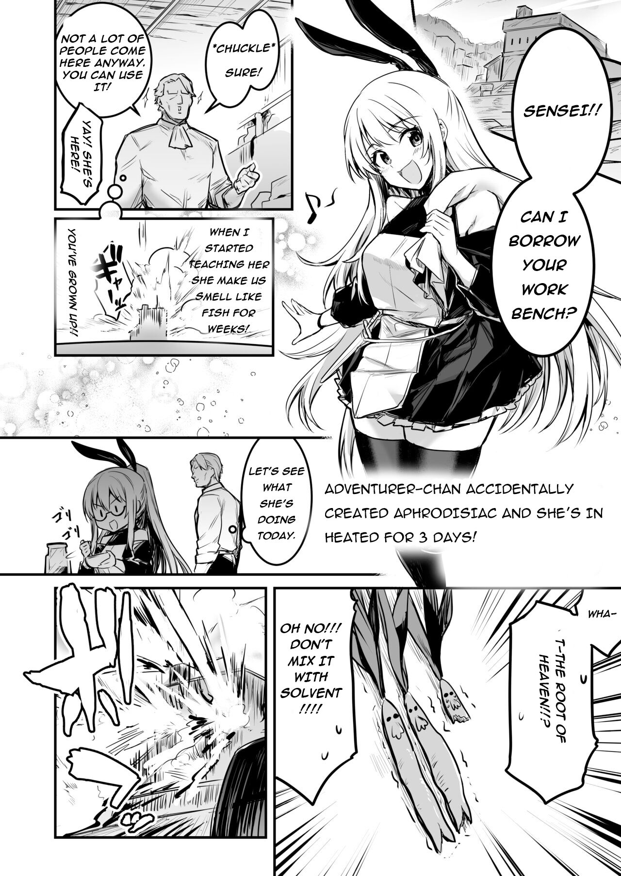 [Shigure Ebi (LeftHand)]Boukensha-chan to Ecchi na Bouken 1 | Adventurer-Chan's Lewd Adventure! Vol.1[English] [Digital] Page 23