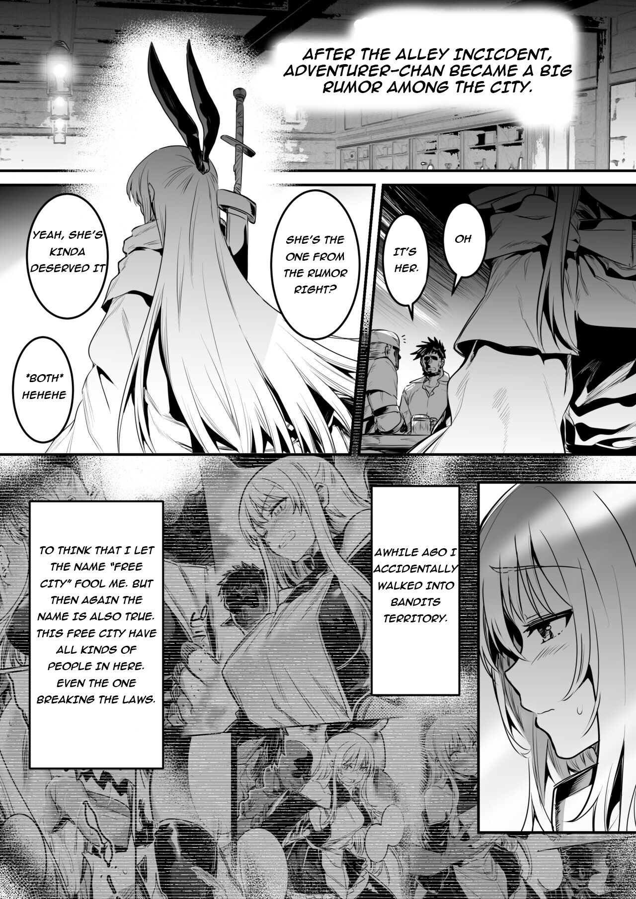 [Shigure Ebi (LeftHand)]Boukensha-chan to Ecchi na Bouken 1 | Adventurer-Chan's Lewd Adventure! Vol.1[English] [Digital] Page 38