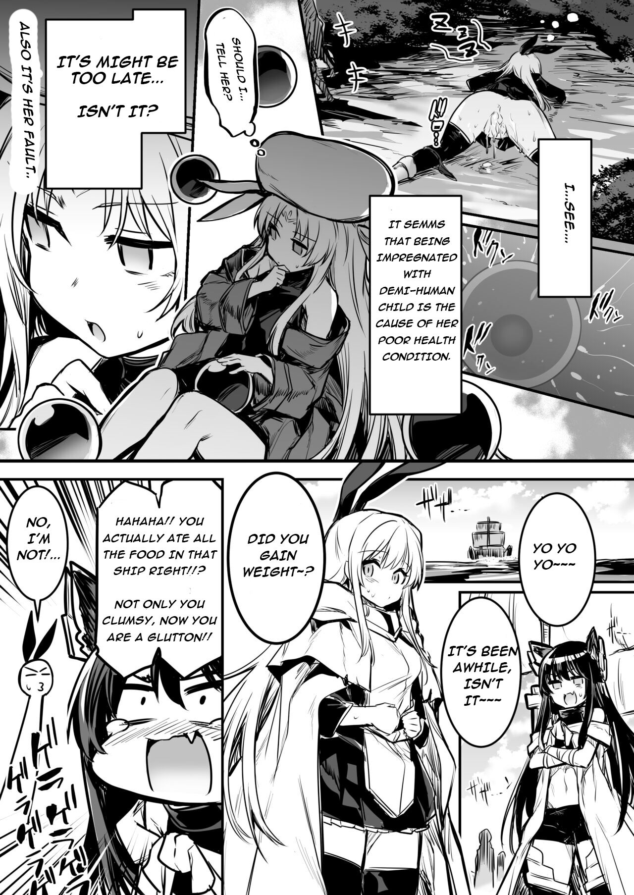 [Shigure Ebi (LeftHand)]Boukensha-chan to Ecchi na Bouken 1 | Adventurer-Chan's Lewd Adventure! Vol.1[English] [Digital] Page 54