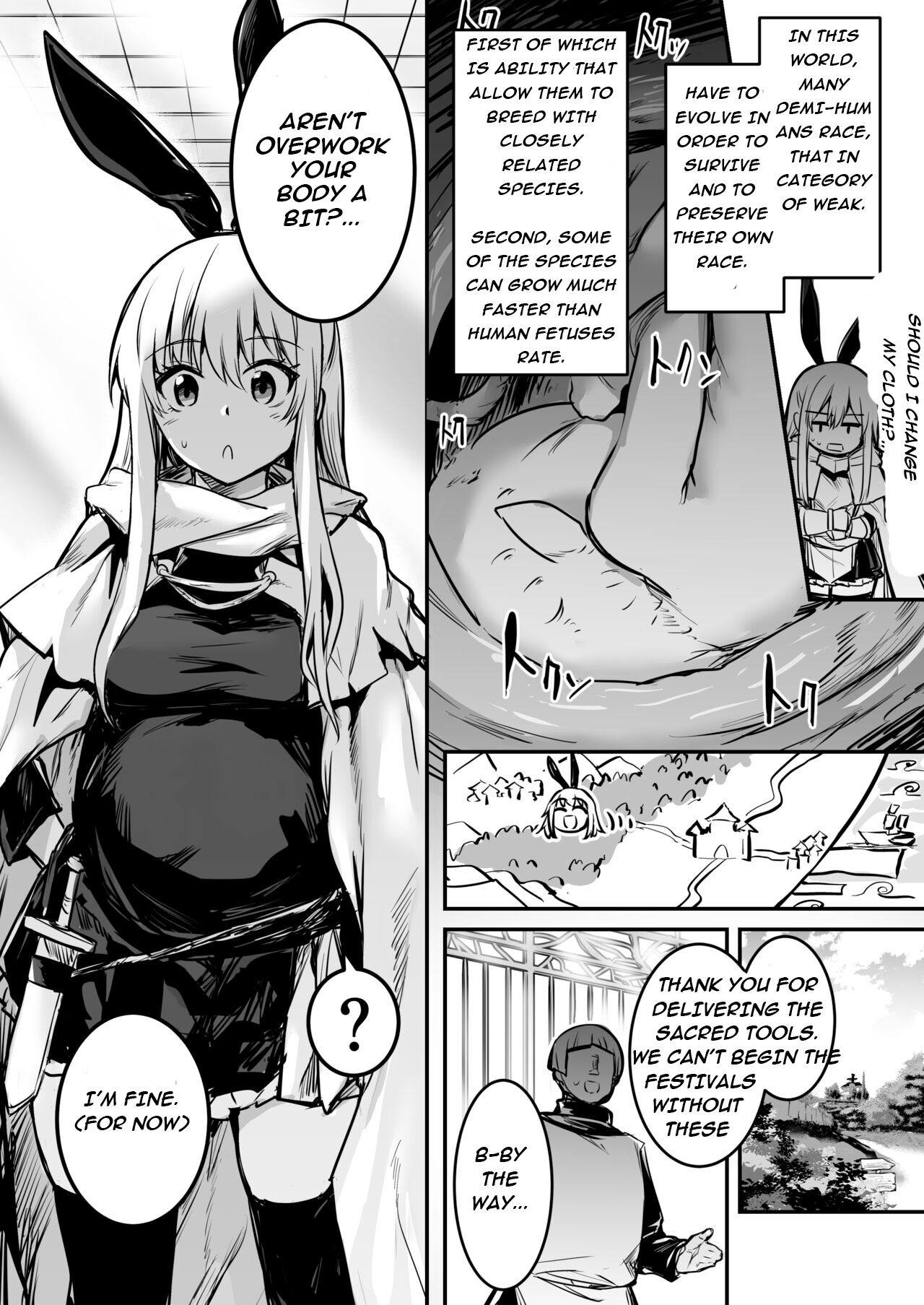 [Shigure Ebi (LeftHand)]Boukensha-chan to Ecchi na Bouken 1 | Adventurer-Chan's Lewd Adventure! Vol.1[English] [Digital] Page 55