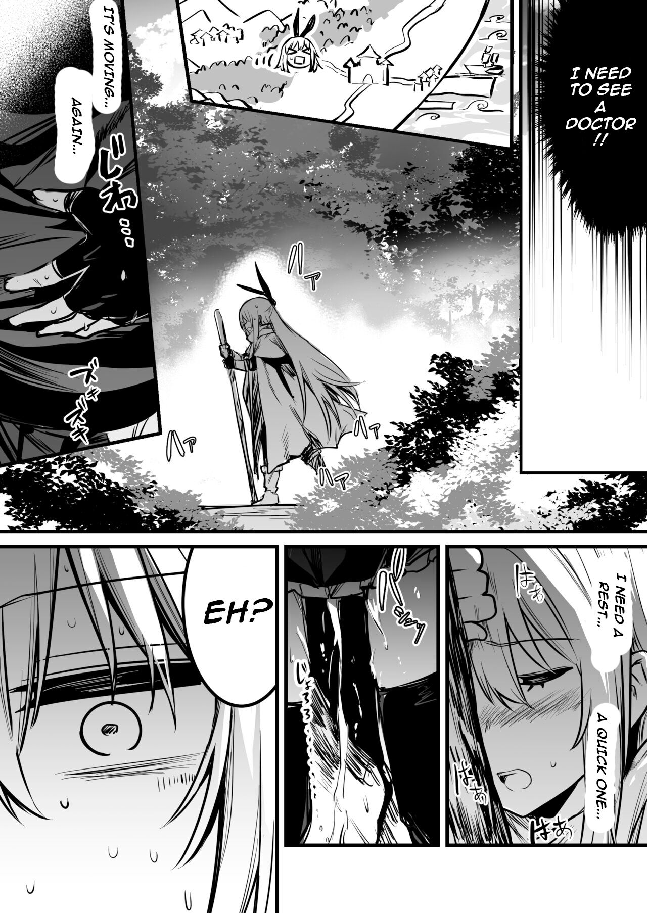 [Shigure Ebi (LeftHand)]Boukensha-chan to Ecchi na Bouken 1 | Adventurer-Chan's Lewd Adventure! Vol.1[English] [Digital] Page 57