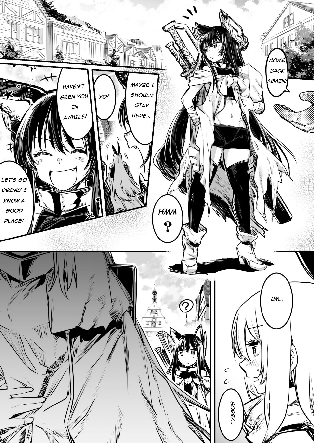 [Shigure Ebi (LeftHand)]Boukensha-chan to Ecchi na Bouken 1 | Adventurer-Chan's Lewd Adventure! Vol.1[English] [Digital] Page 72