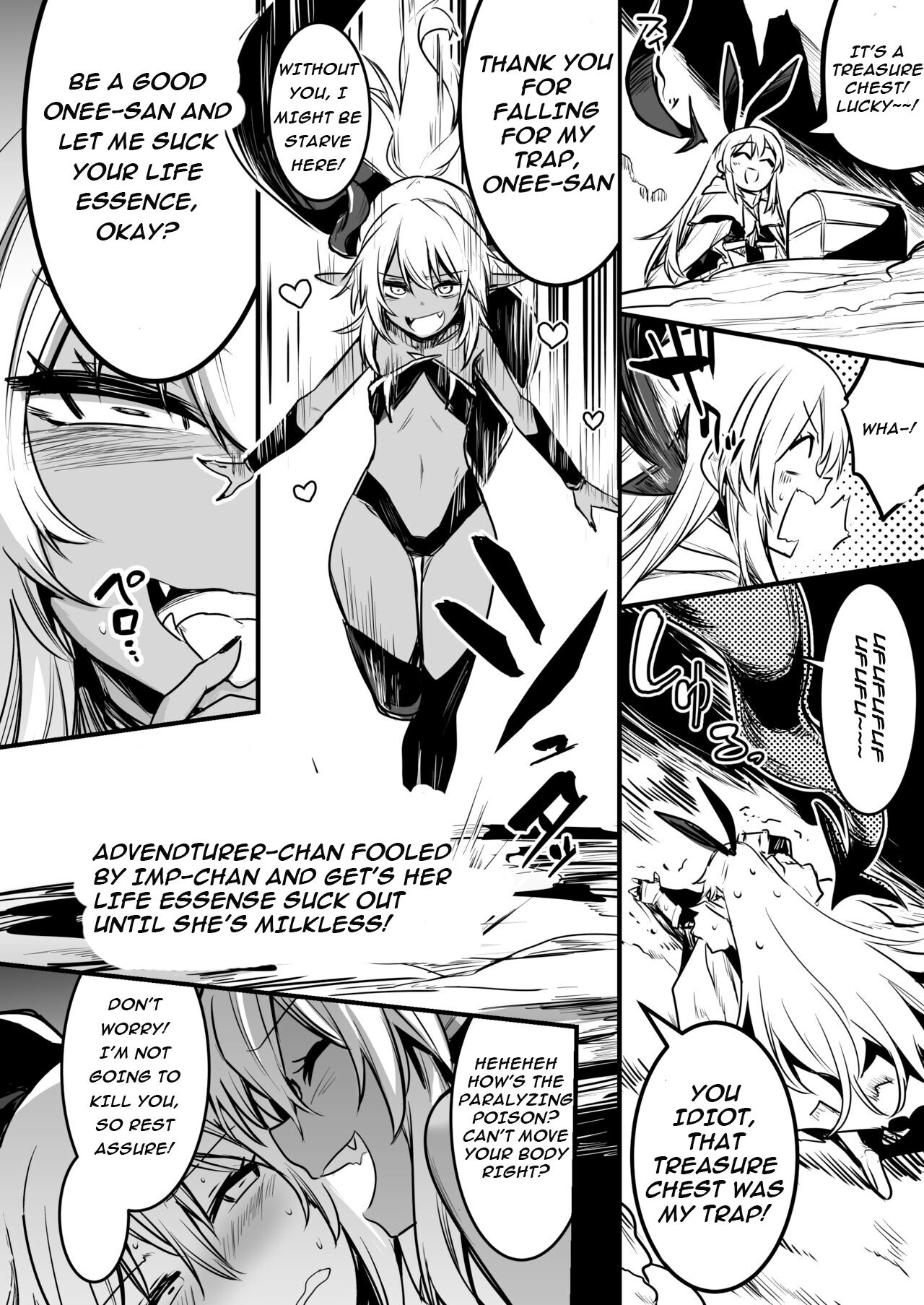 [Shigure Ebi (LeftHand)]Boukensha-chan to Ecchi na Bouken 1 | Adventurer-Chan's Lewd Adventure! Vol.1[English] [Digital] Page 85