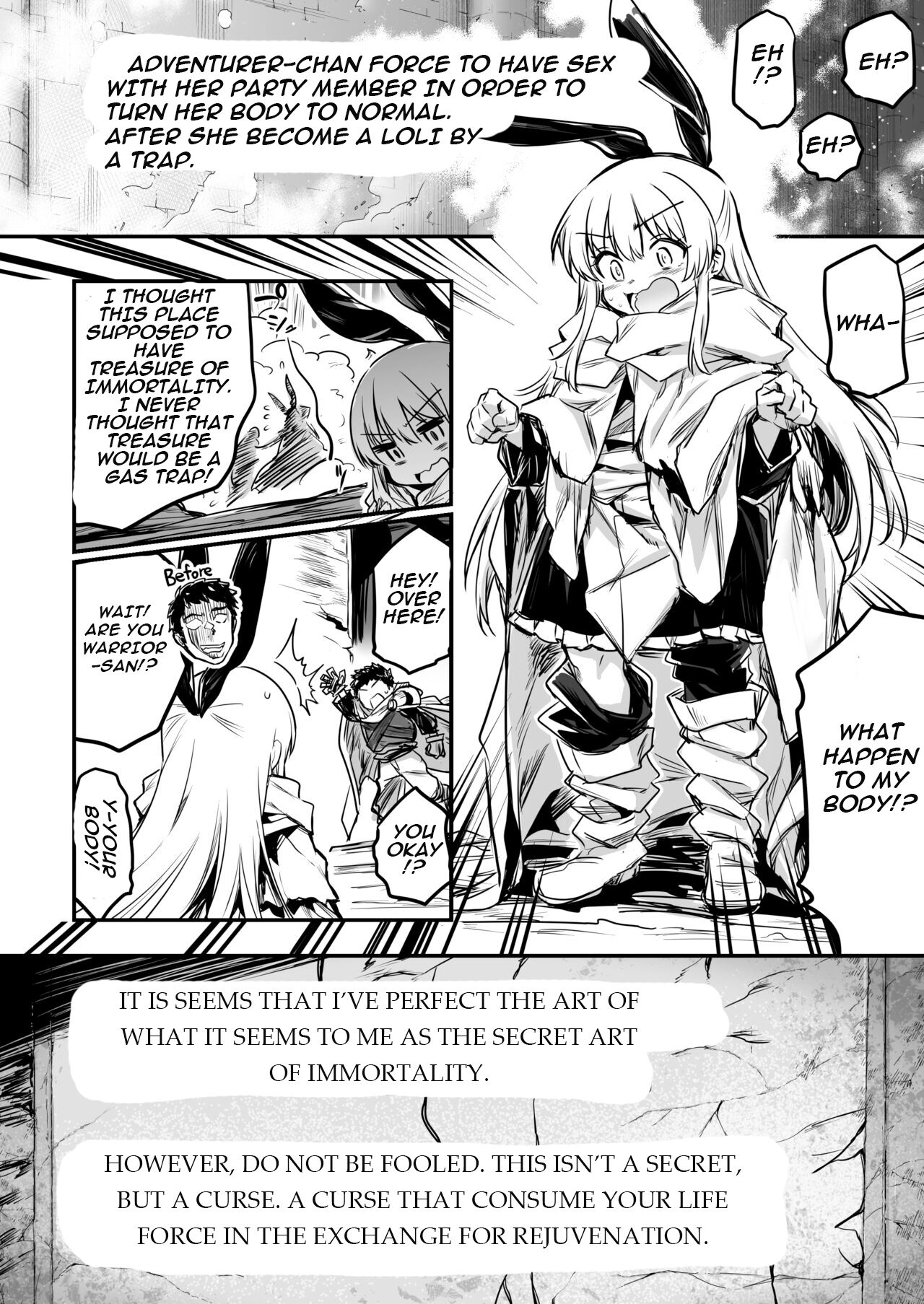[Shigure Ebi (LeftHand)]Boukensha-chan to Ecchi na Bouken 1 | Adventurer-Chan's Lewd Adventure! Vol.1[English] [Digital] Page 99