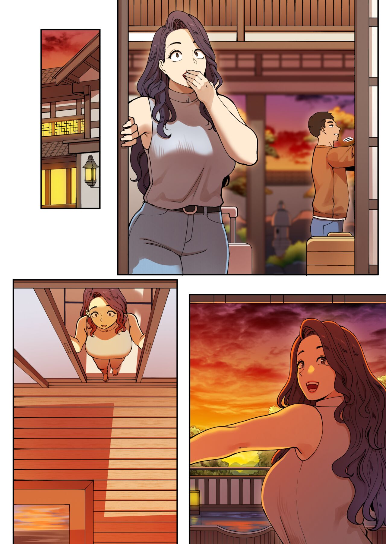[ABBB]Delivery MILF Onsen episode[English] [Decensored] Page 31