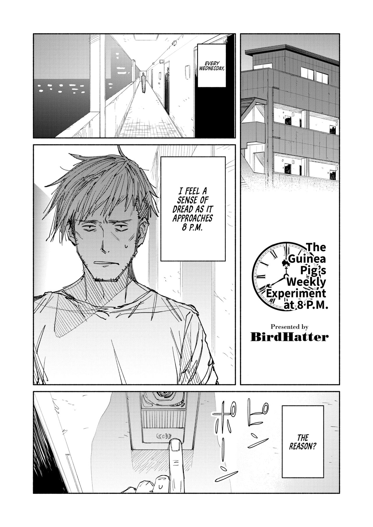[BirdHatter]The Guinea Pig's Weekly Experiment at 8 P.M.(COMIC HOTMILK 2023-07) [English] [WataTL] [Digital] Page 1