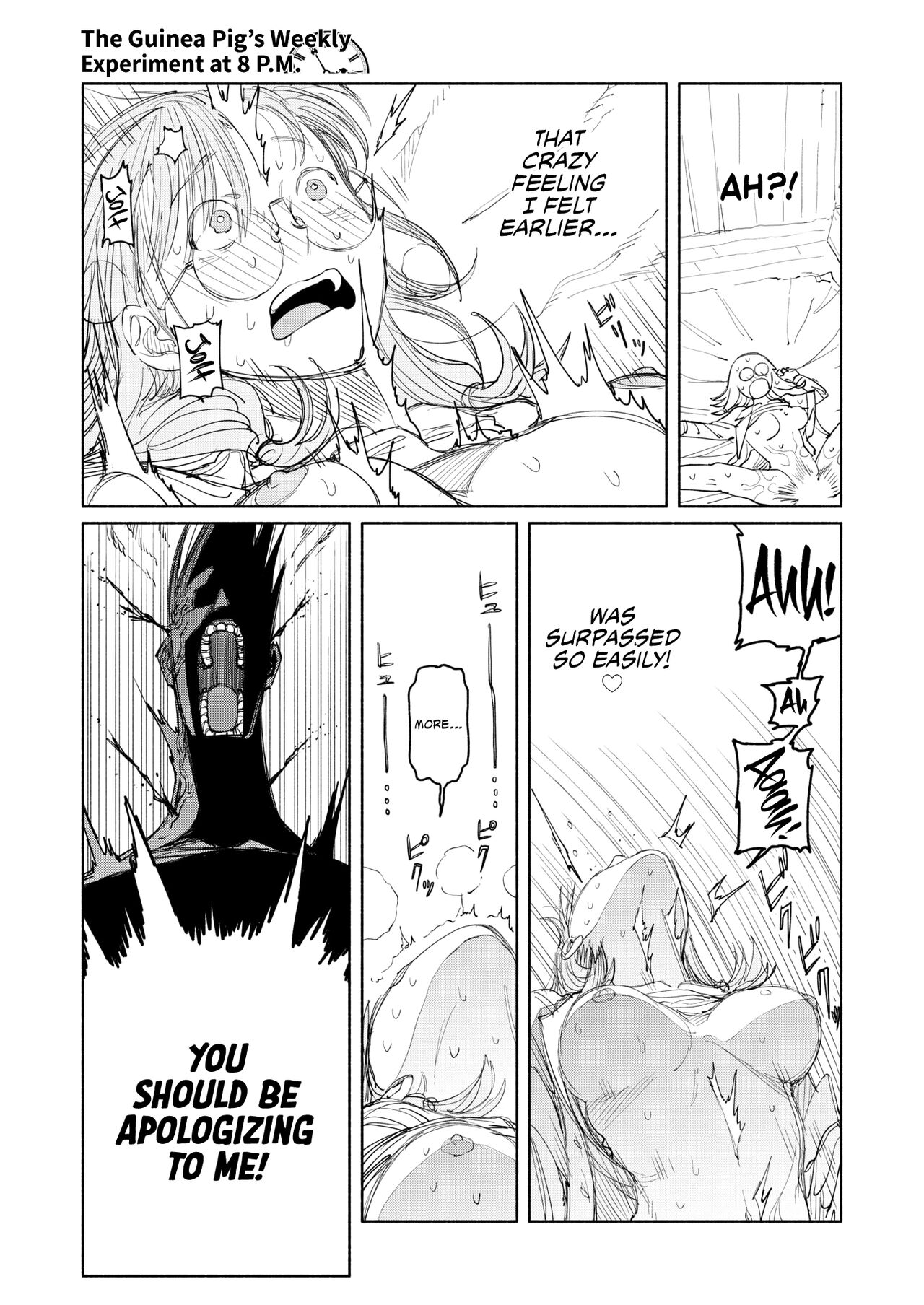 [BirdHatter]The Guinea Pig's Weekly Experiment at 8 P.M.(COMIC HOTMILK 2023-07) [English] [WataTL] [Digital] Page 23