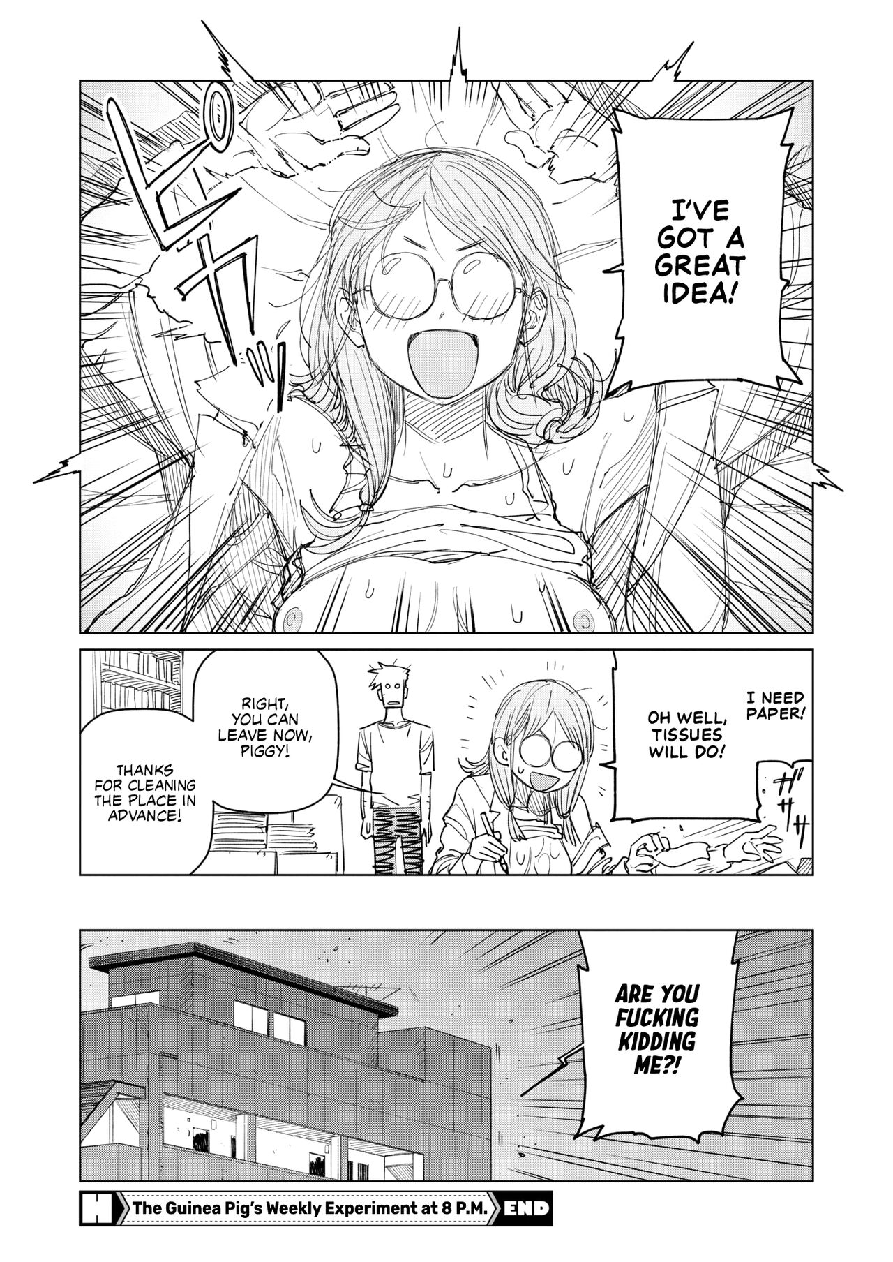[BirdHatter]The Guinea Pig's Weekly Experiment at 8 P.M.(COMIC HOTMILK 2023-07) [English] [WataTL] [Digital] Page 28