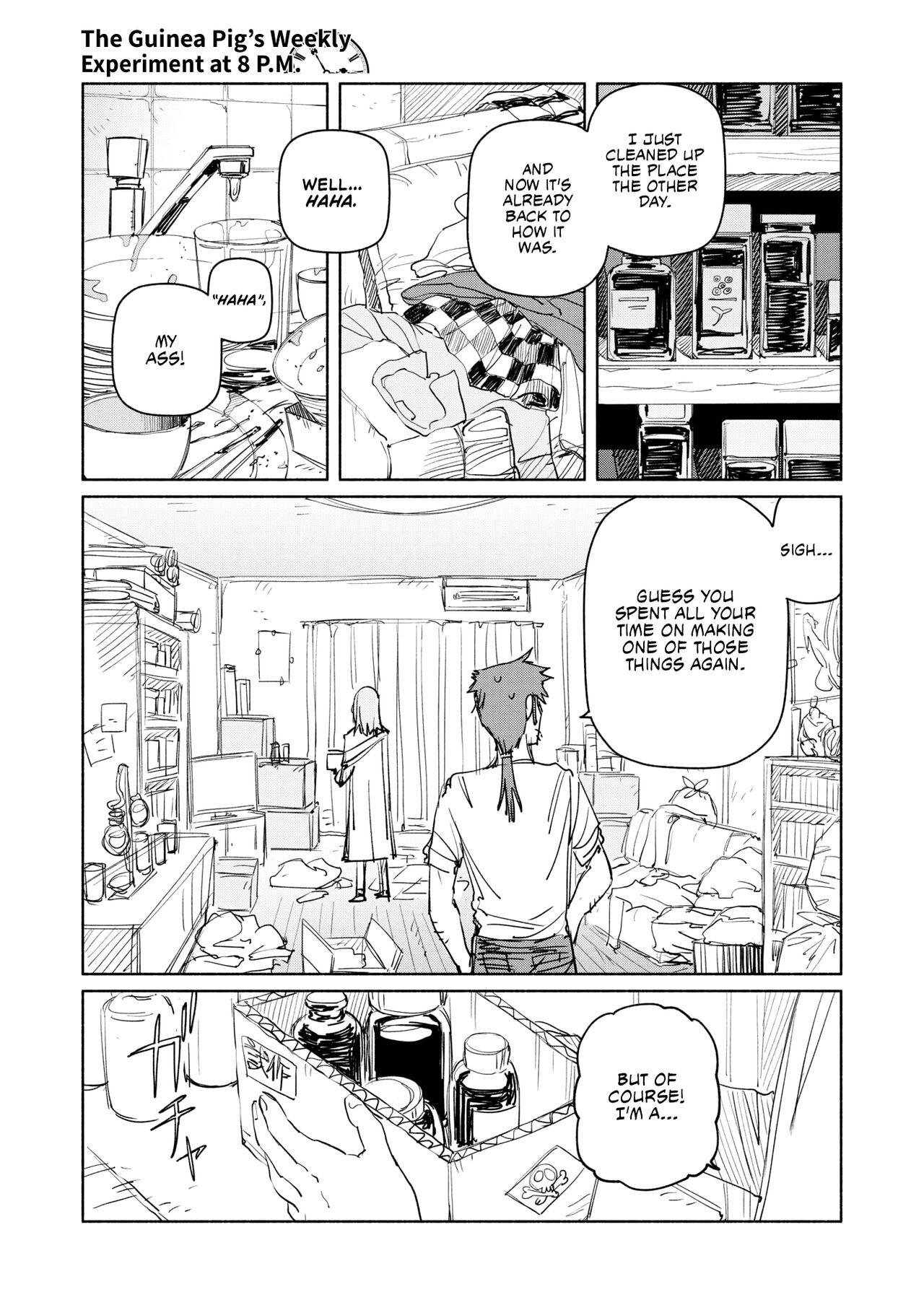 [BirdHatter]The Guinea Pig's Weekly Experiment at 8 P.M.(COMIC HOTMILK 2023-07) [English] [WataTL] [Digital] Page 3
