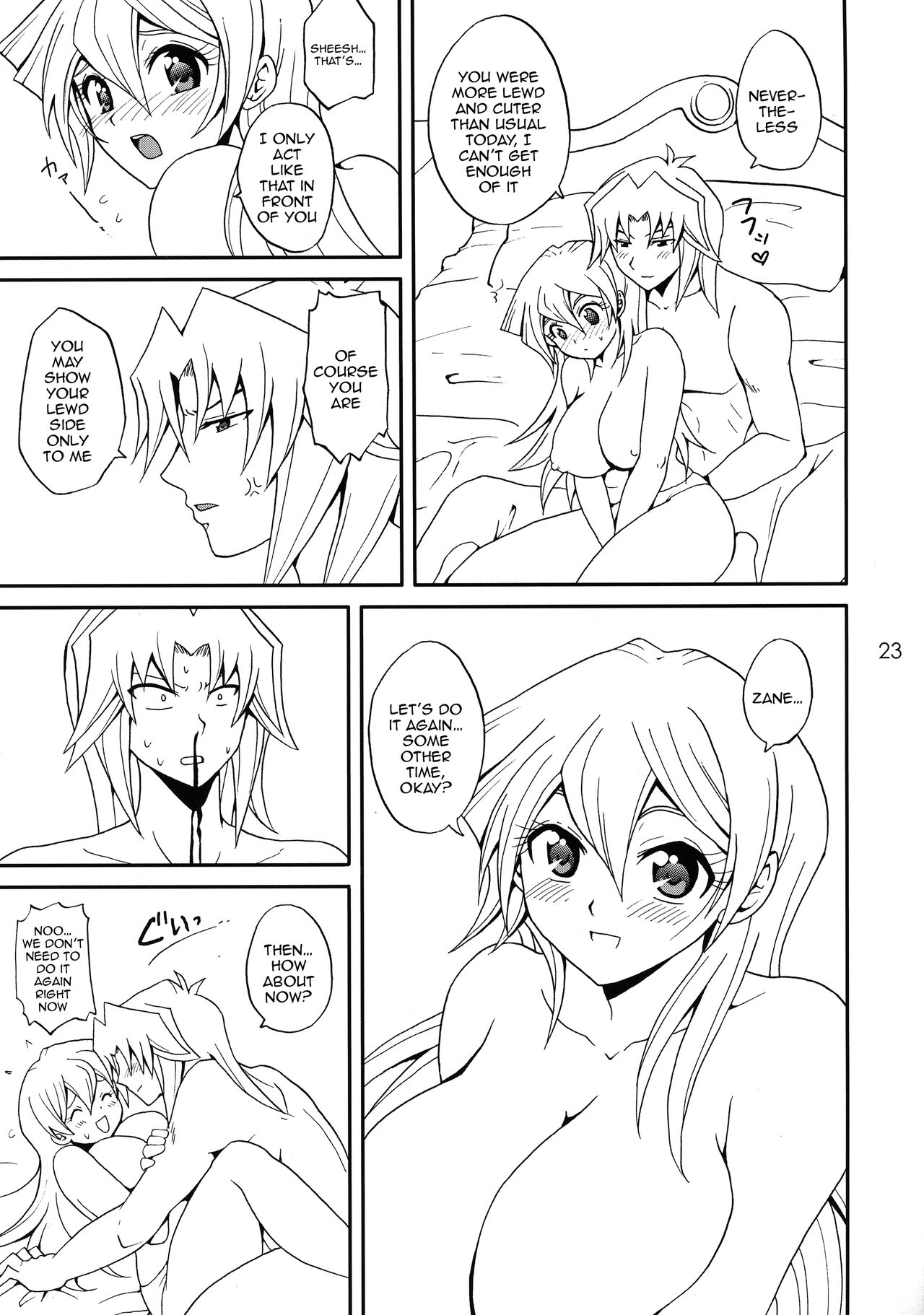 (C72) [Tai no Okashira (Matsubara Kanabun)]EROTIC QUEEN(Yu-Gi-Oh! GX) [English] {Doujins.com} Page 22