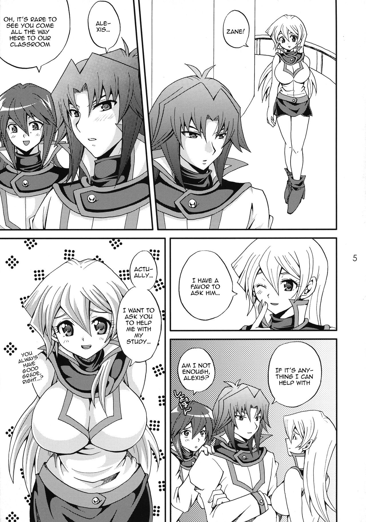 (C72) [Tai no Okashira (Matsubara Kanabun)]EROTIC QUEEN(Yu-Gi-Oh! GX) [English] {Doujins.com} Page 4