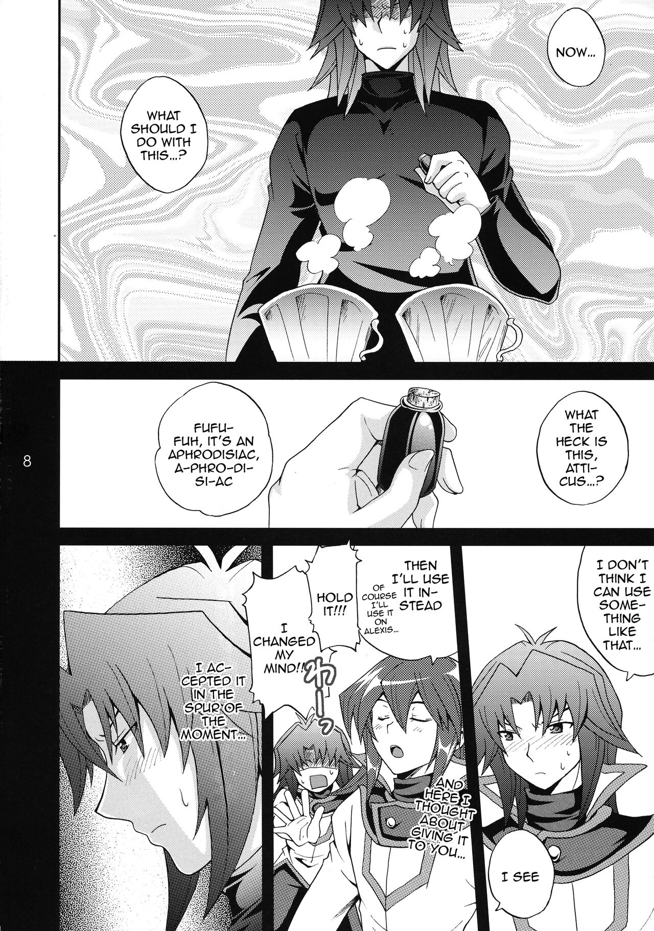 (C72) [Tai no Okashira (Matsubara Kanabun)]EROTIC QUEEN(Yu-Gi-Oh! GX) [English] {Doujins.com} Page 7
