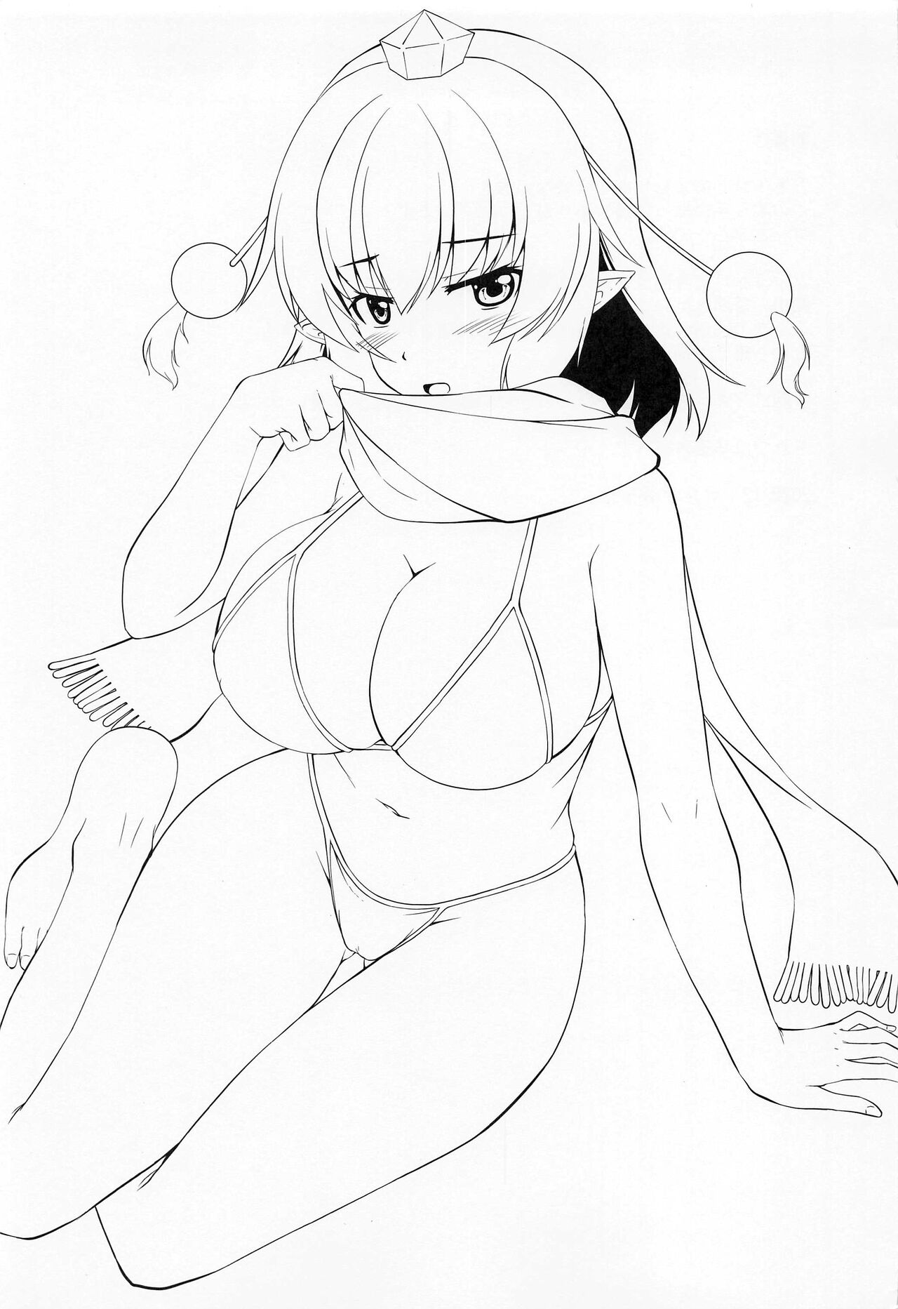 (C101) [Yuugen Jikkou (Gonzaburo-)]Ayaya to Kisetsu Hazure no Pool H | Out of Season Pool Sex with Ayaya(Touhou Project) [English] {Doujins.com} Page 2