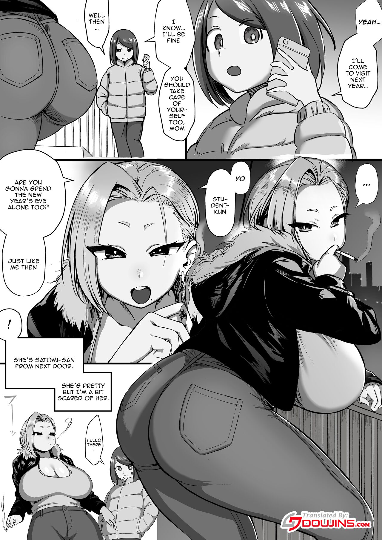 [Akabane Aomori]Tonarin Onee-san wa chotto kowai! | The Onee-chan Next Door is a Little Scary[English] {Doujins.com} Page 2