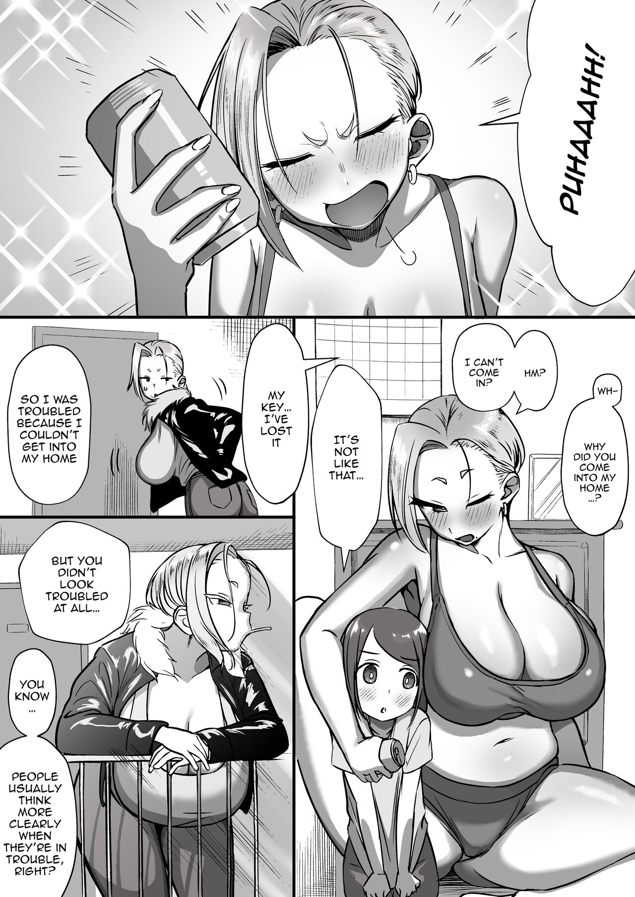[Akabane Aomori]Tonarin Onee-san wa chotto kowai! | The Onee-chan Next Door is a Little Scary[English] {Doujins.com} Page 4