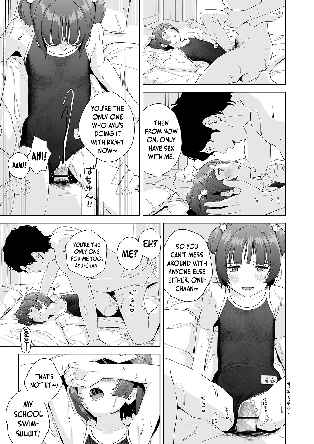 [Hiyorimi no Sora (Hiyori Mizuki)]Senobi Shoujo to Icha Love Seikatsu ~Amano Ayu Kouhen~ | My Lovey Dovey Daily Life With My Growing Girlfriend ~Amano Ayu Part 2~[English] {Doujins.com} [Digital] Page 8