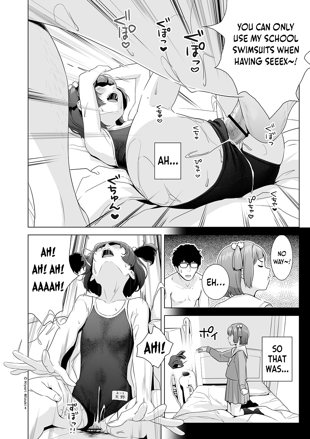 [Hiyorimi no Sora (Hiyori Mizuki)]Senobi Shoujo to Icha Love Seikatsu ~Amano Ayu Kouhen~ | My Lovey Dovey Daily Life With My Growing Girlfriend ~Amano Ayu Part 2~[English] {Doujins.com} [Digital] Page 9